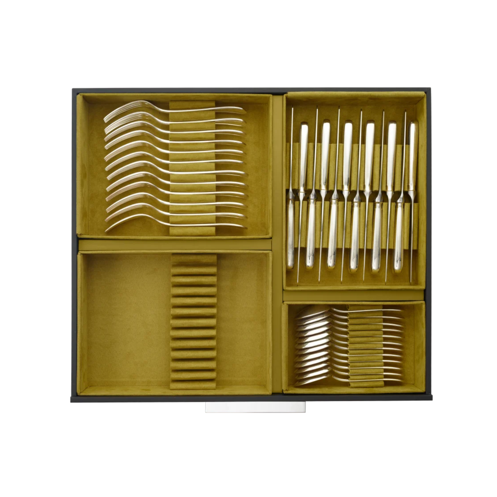 Albi 75 Piece Stainless Steel Flatware Set with Chest