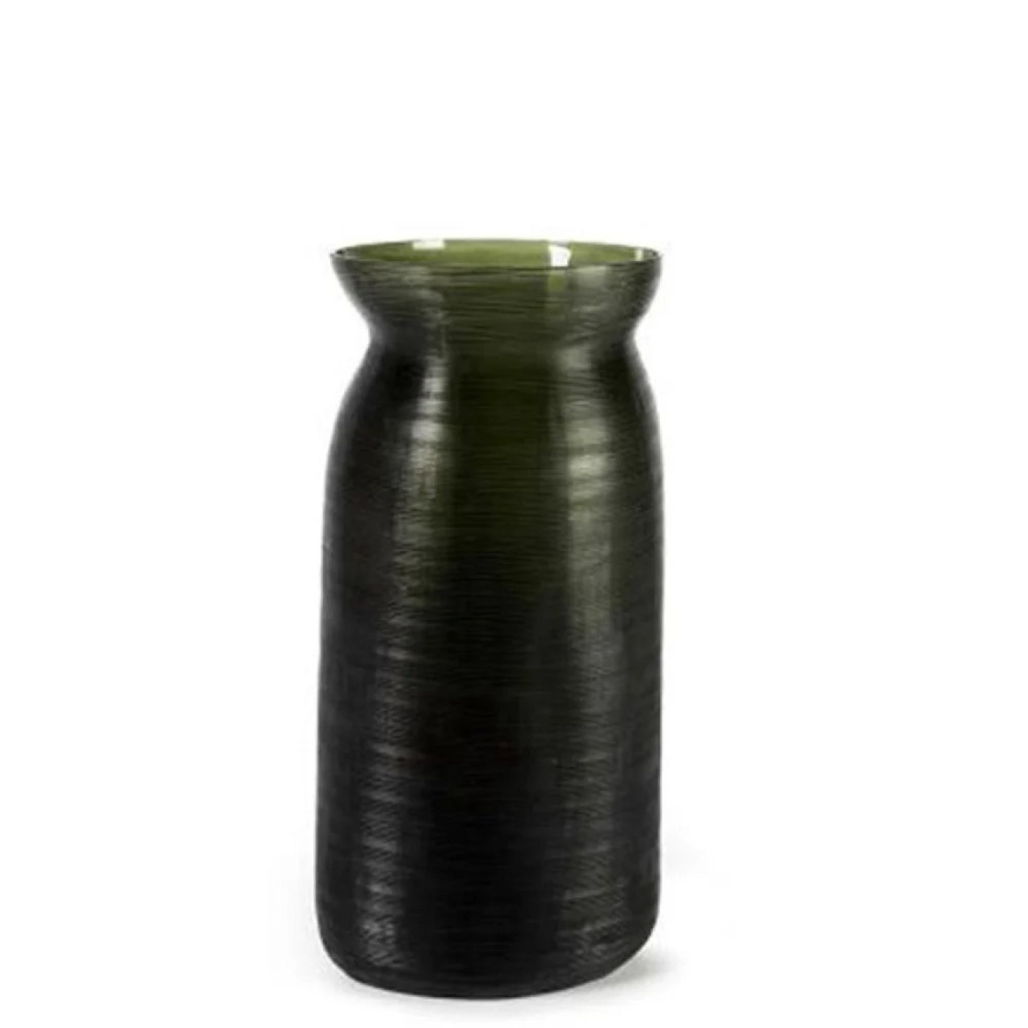 Mathura Vase - Black Steelgrey