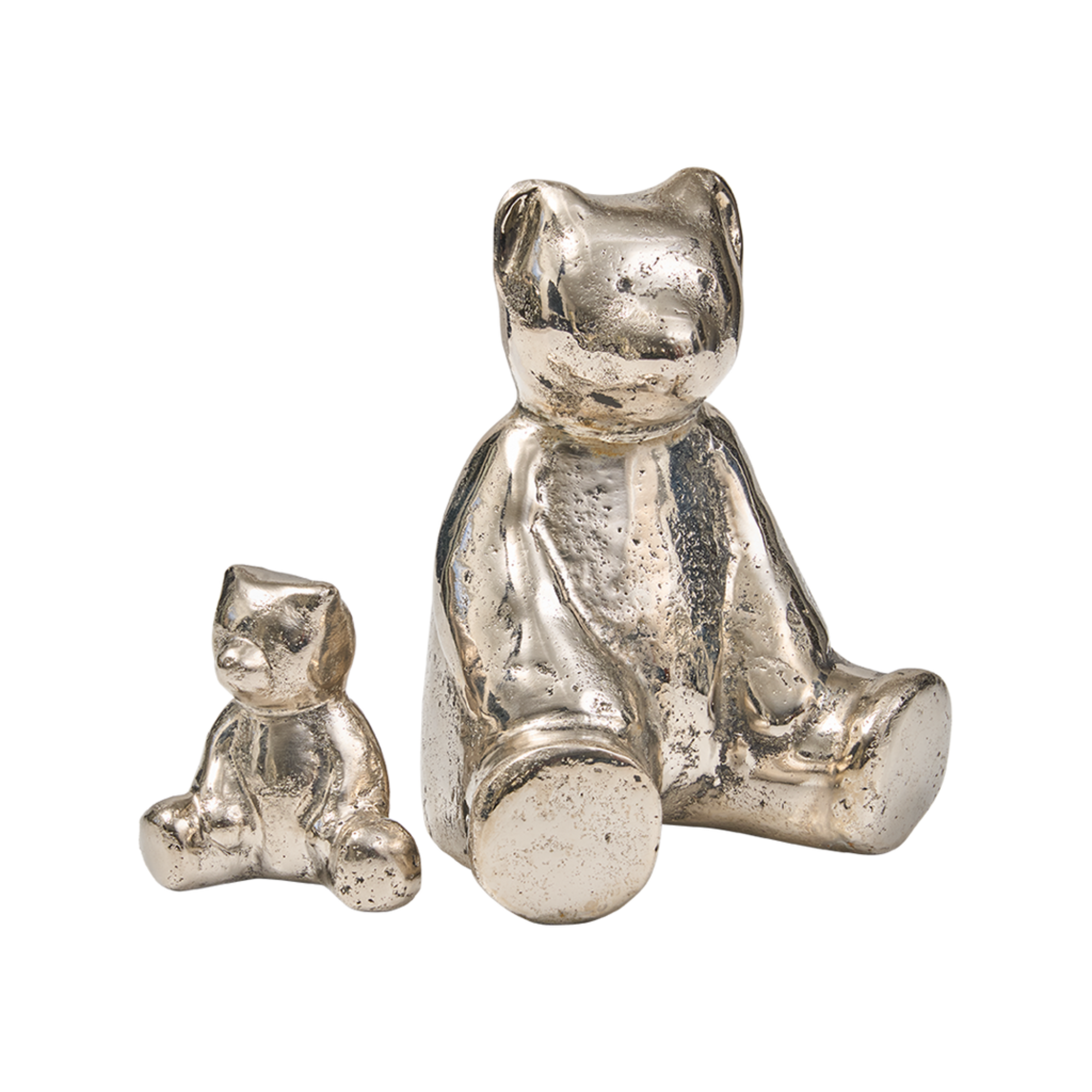 Osito Bebe Bear Figure in Nickel