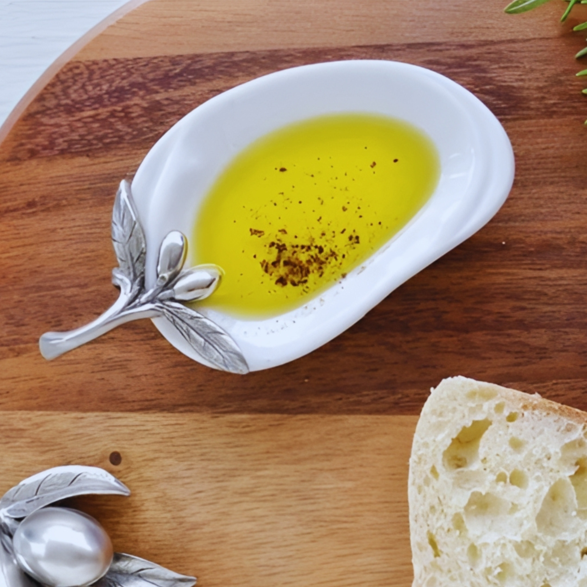 Olive Oil Server/Spoon Rest