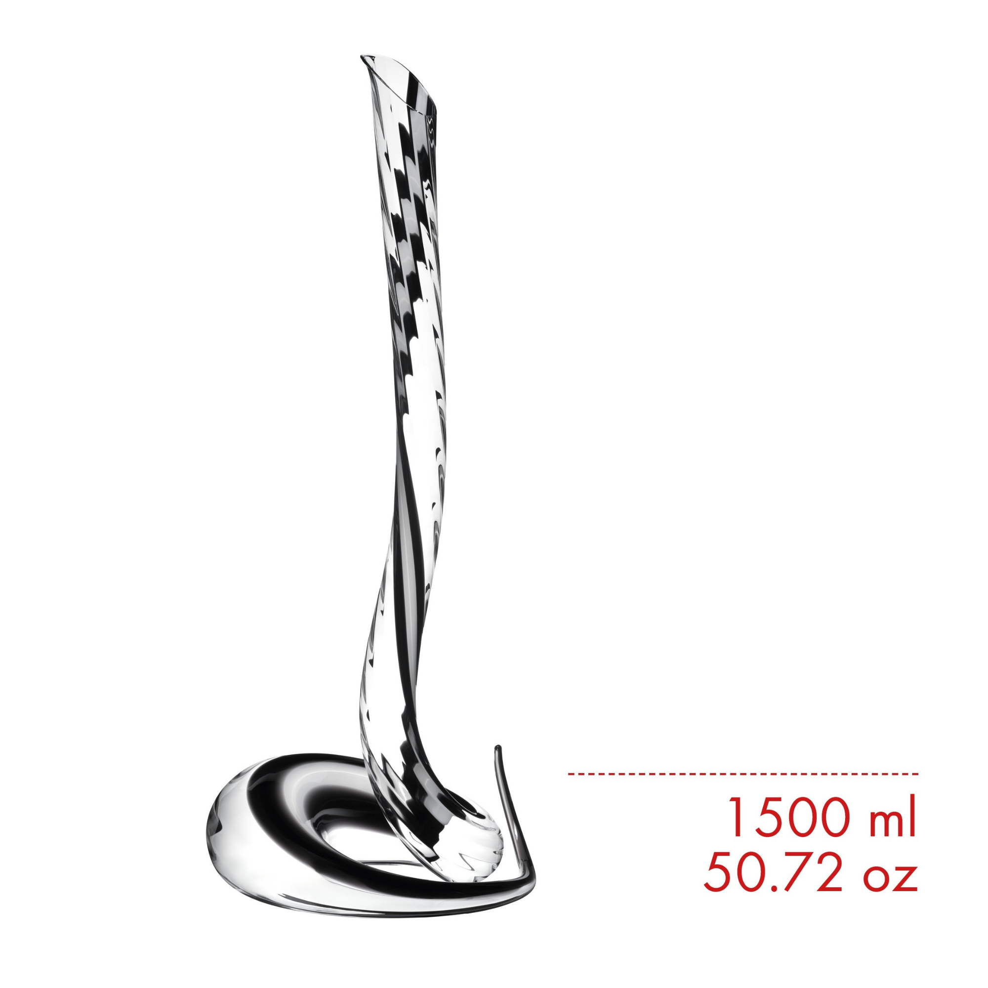 Cobra Magnum Decanter - White/Black