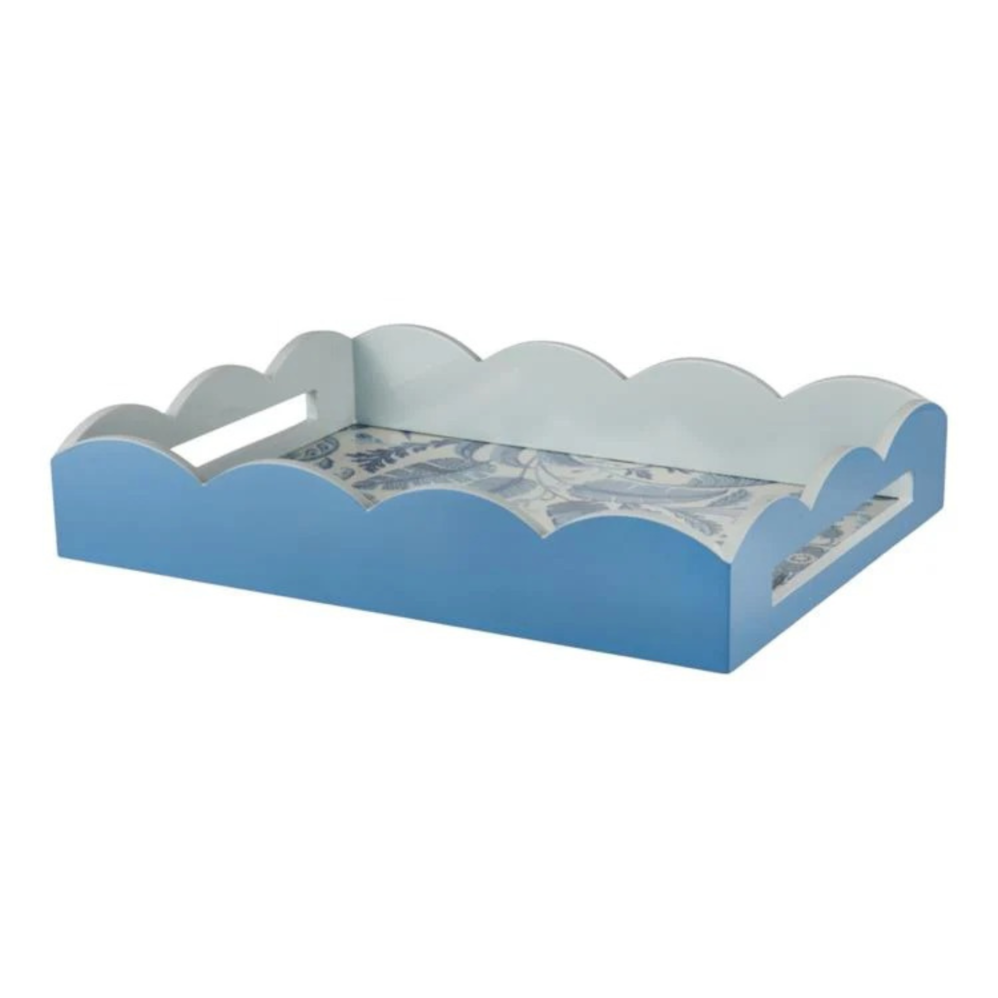 Palm Beach Lacquered Scallop Medium Tray
