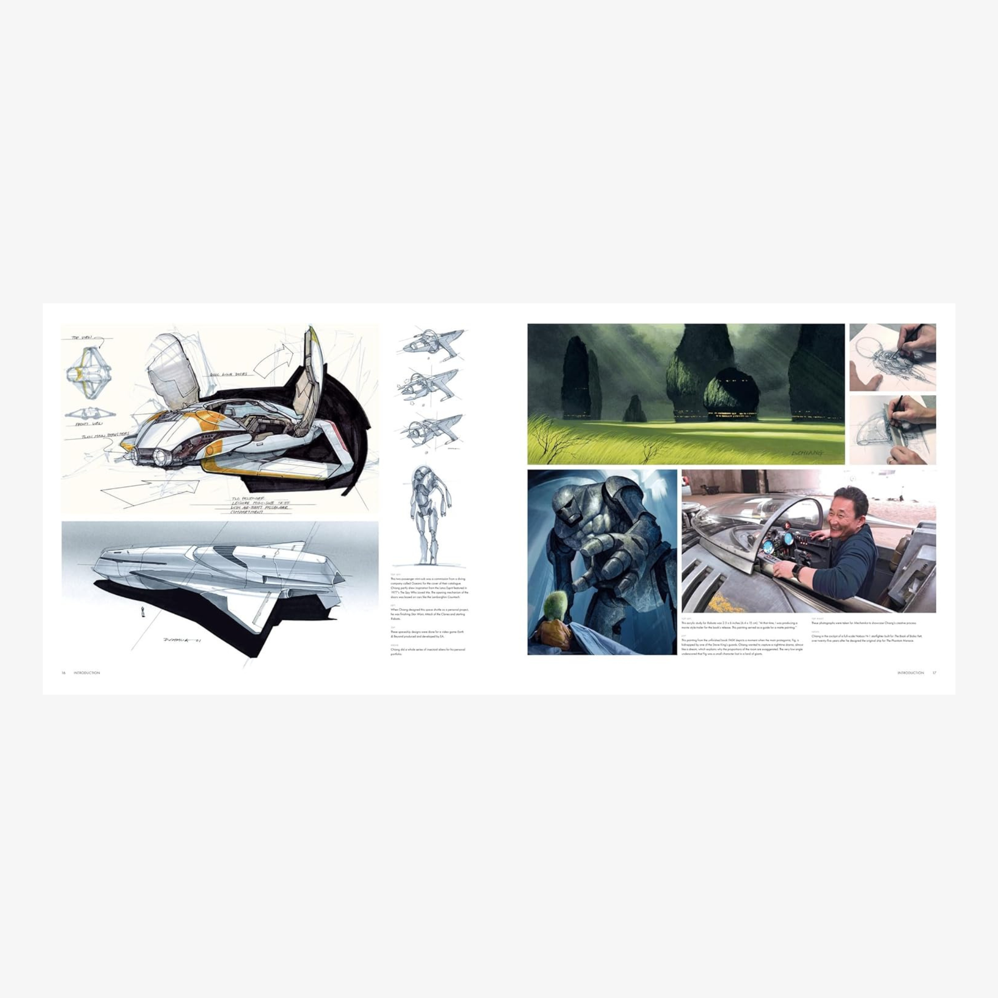 Doug Chiang: The Cinematic Legacy (Volume 1) & The Star Wars Legacy (Volume II)