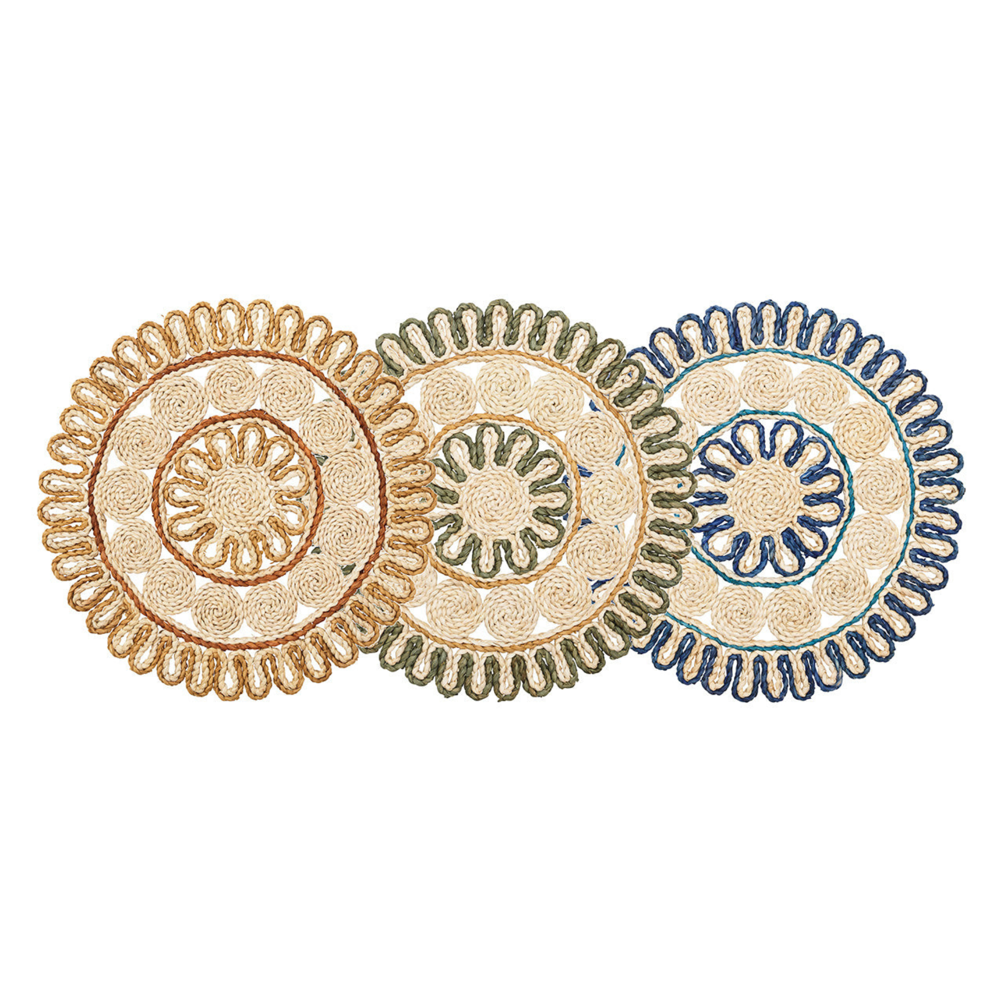 Blue Casbah Placemats - Set of 4