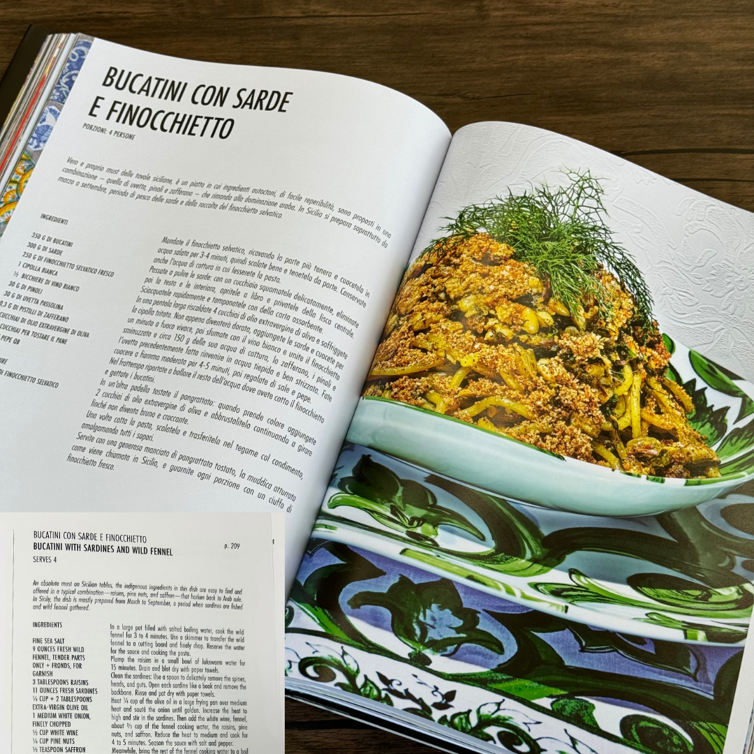 Dolce & Gabbana: La Sicilia in Cucina — Italian Edition with English Translations
