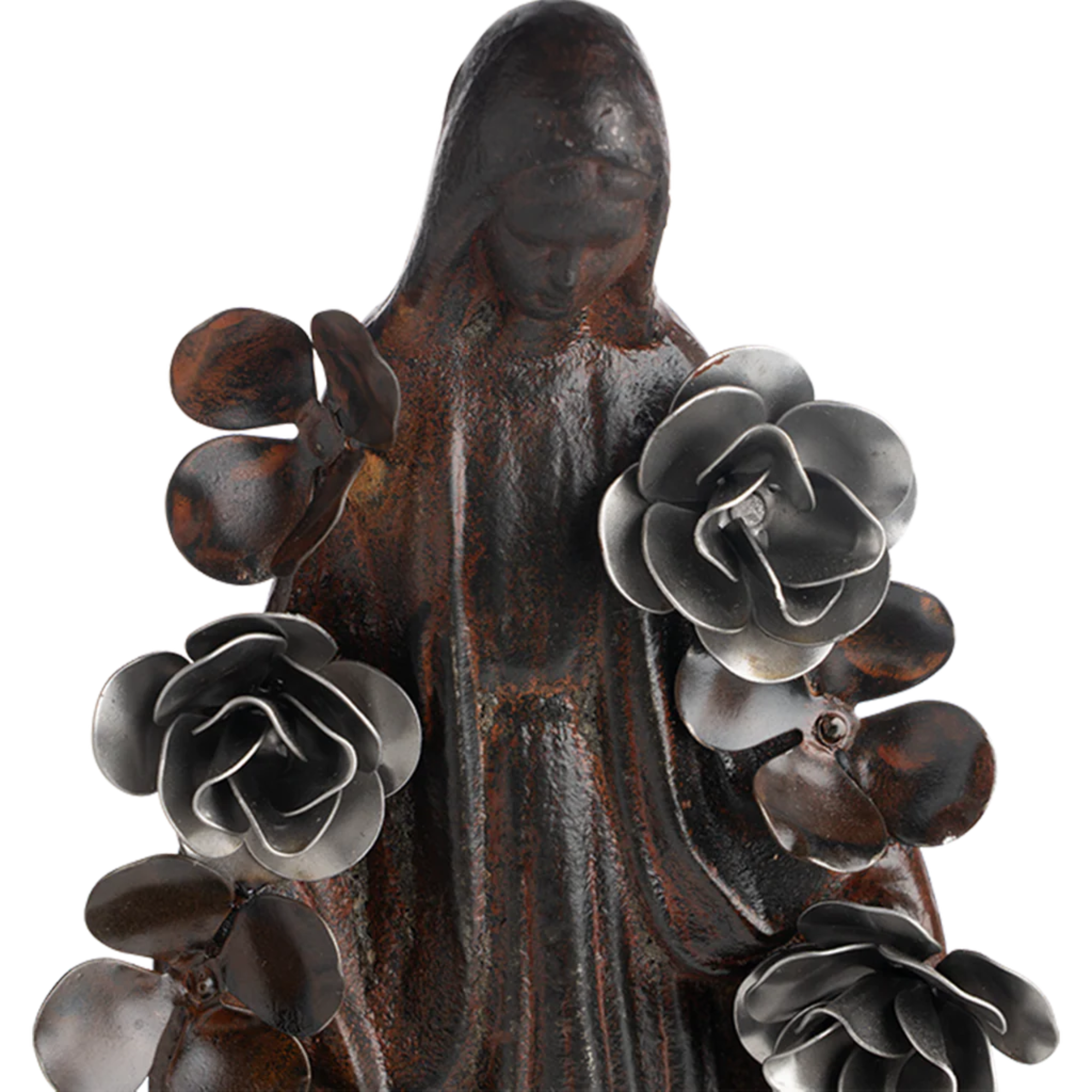 Virgen Con Flores Saint