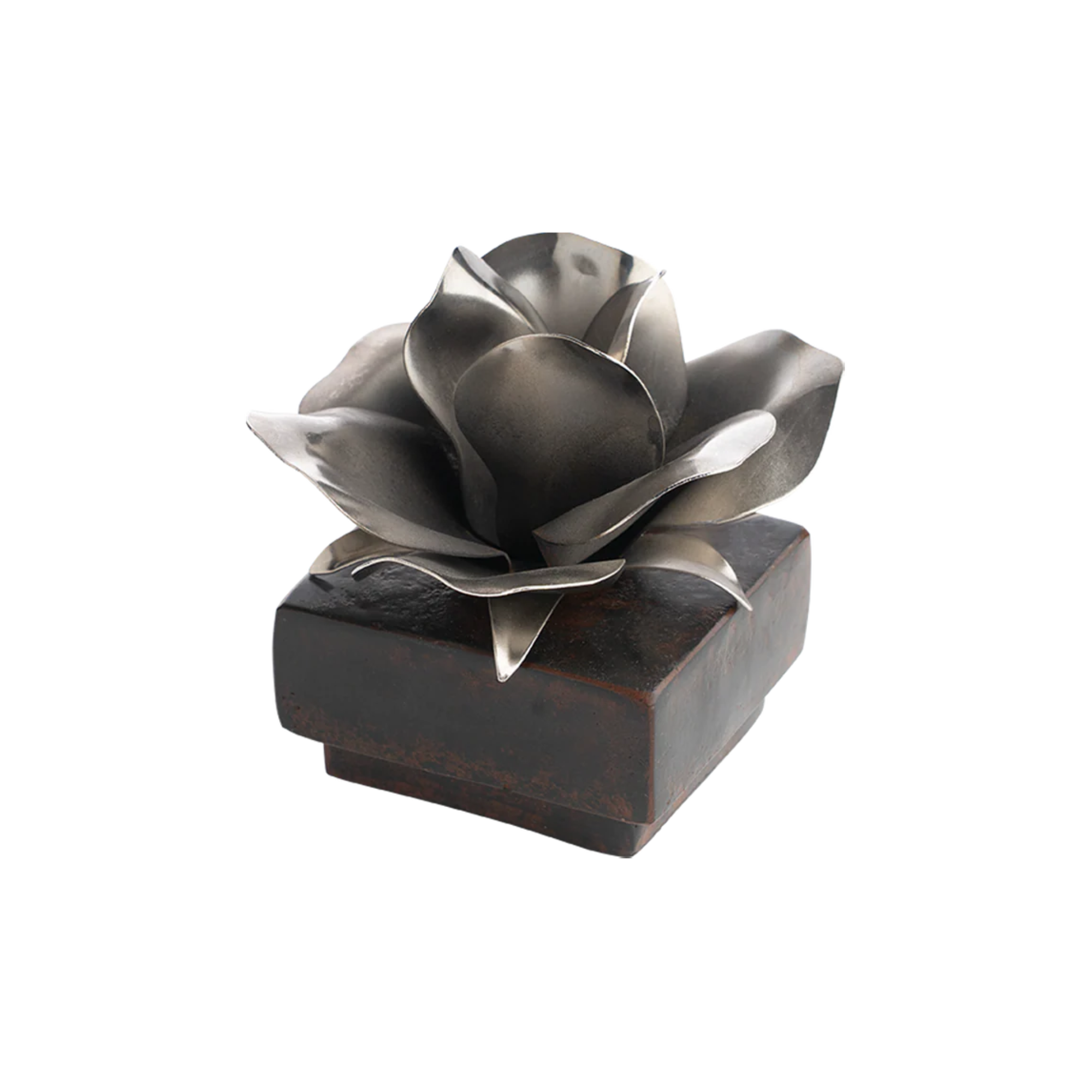 Rosa Box in Nickel