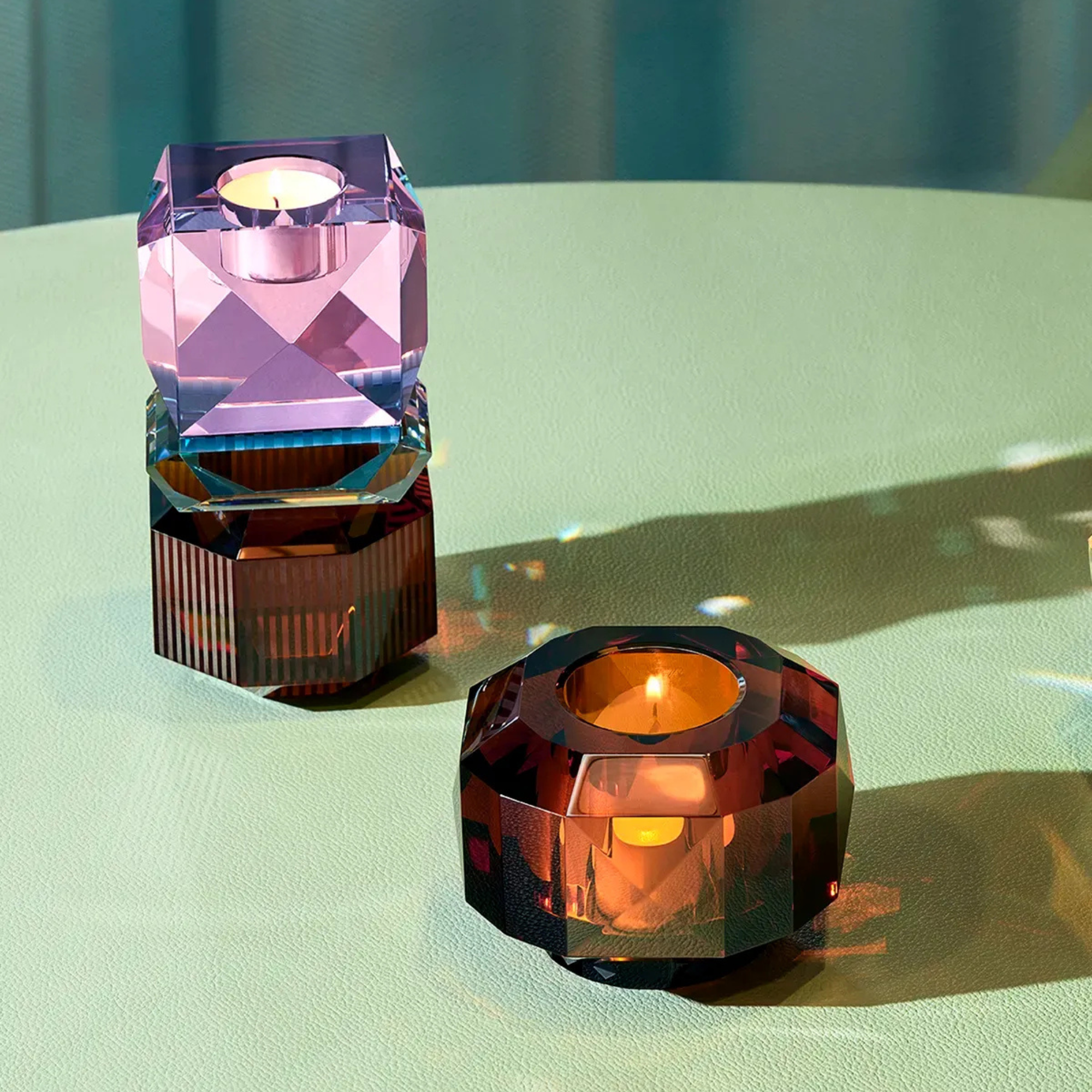 Texas Supreme Brown Tealight Holder