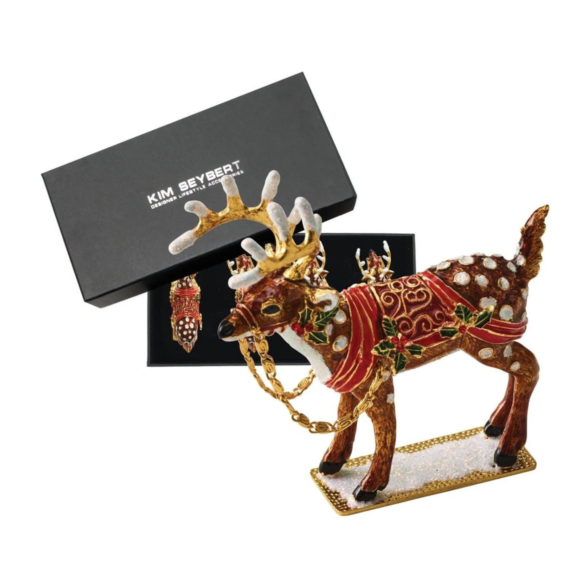 Dasher Napkin Ring - Set of 4