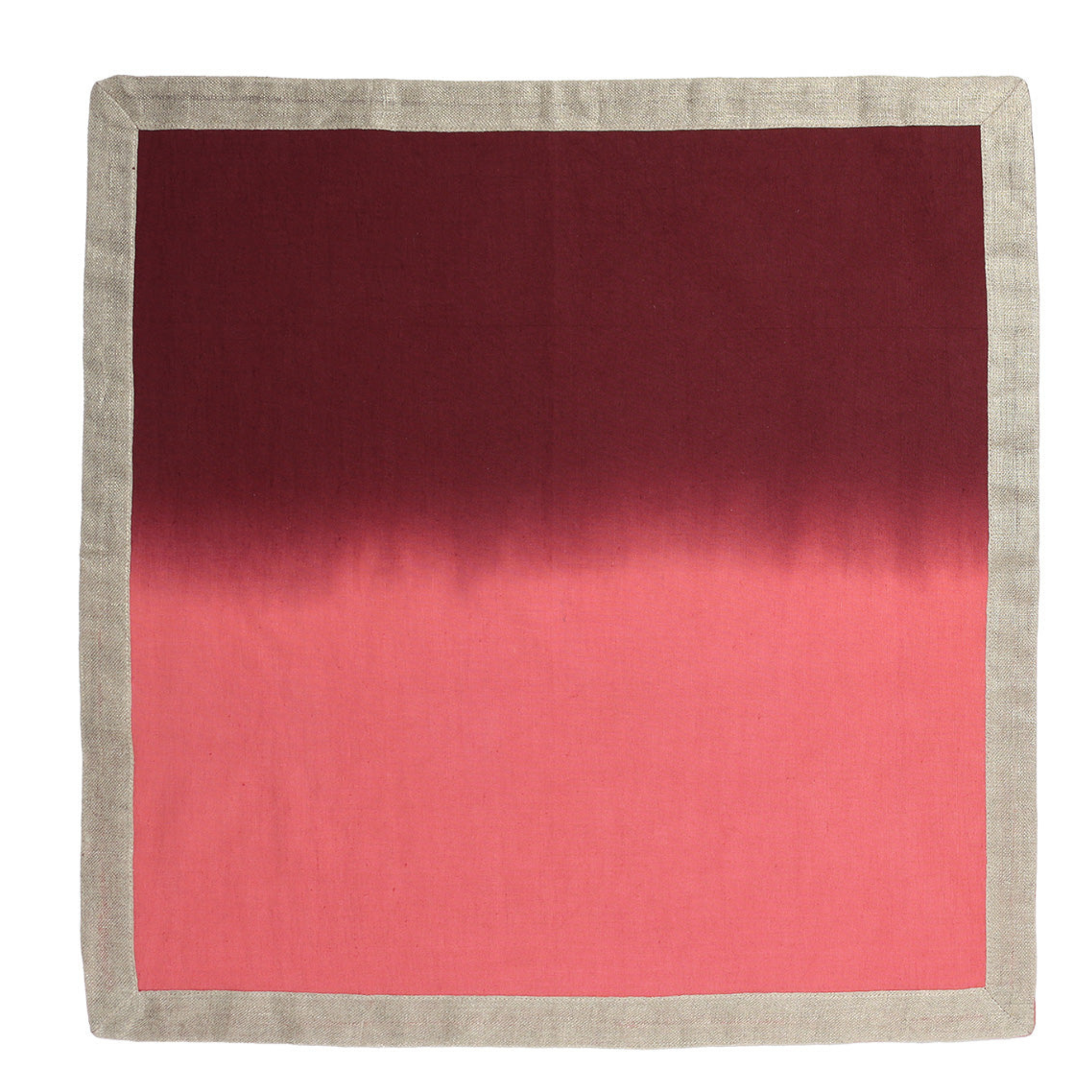 Dip Dye Napkins in Berry & Plum - Set of 4