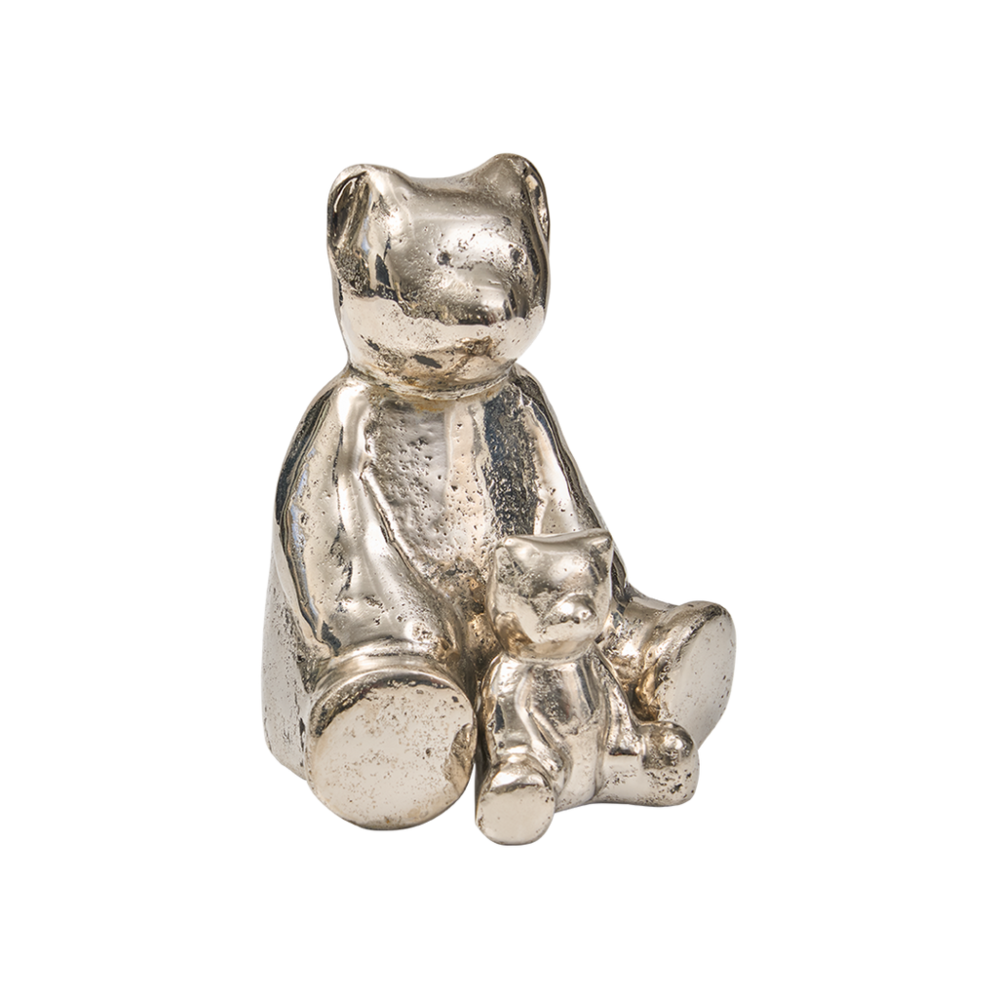 Osito Bebe Bear Figure in Nickel