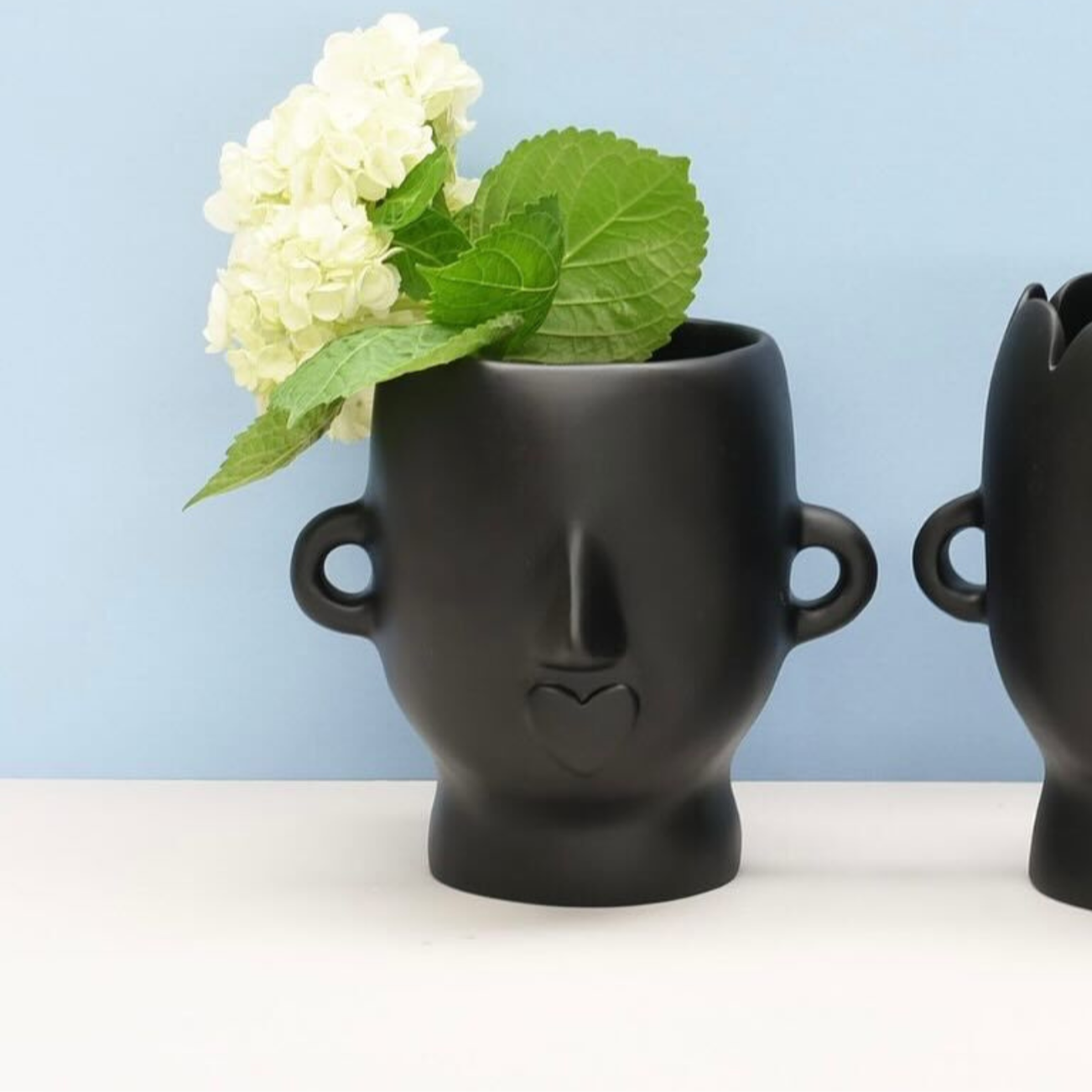 Heads Masculine Vase