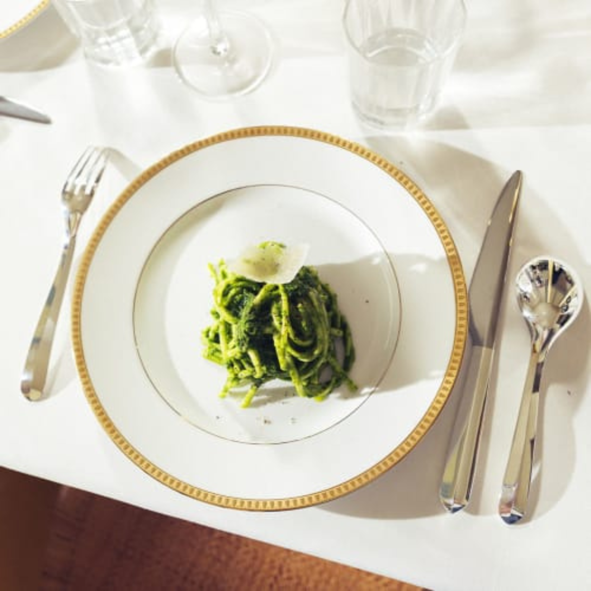 Infini Christofle Silver Plated Large Universal Spoon