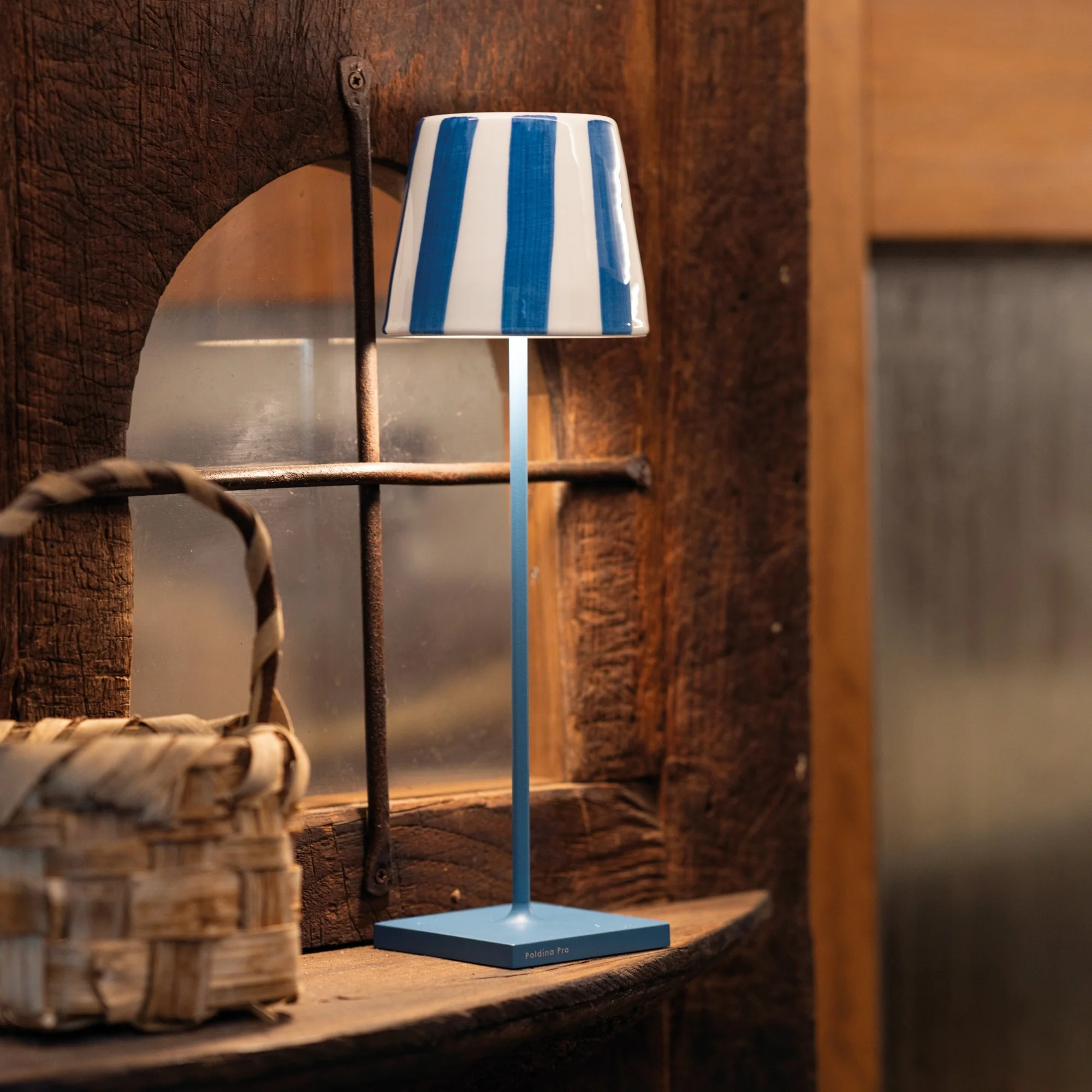 Lido Stripe Shade for Poldina Pro Lamps