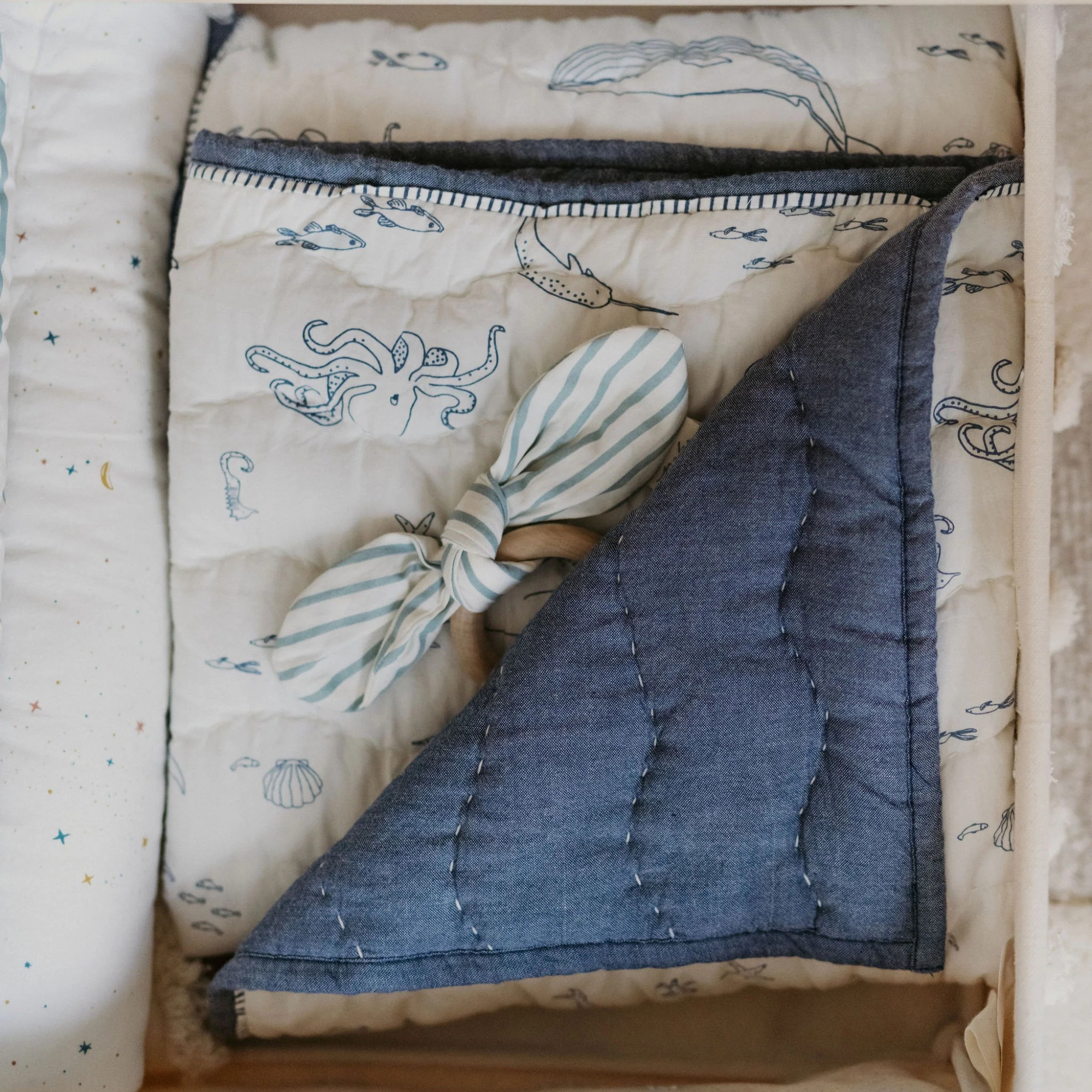 Chambray Blanket - Life Aquatic