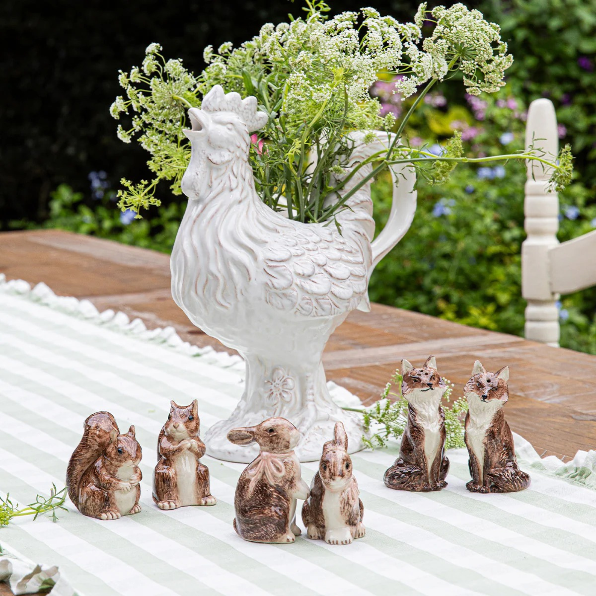 Clever Creatures Bunny Salt & Pepper Napoleon & Josephine - Set of 2