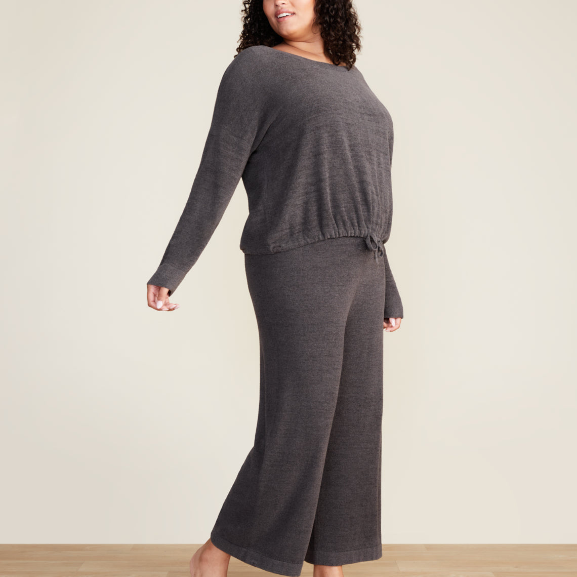 #color_Carbon | CozyChic Ultra Lite Slouchy Pullover