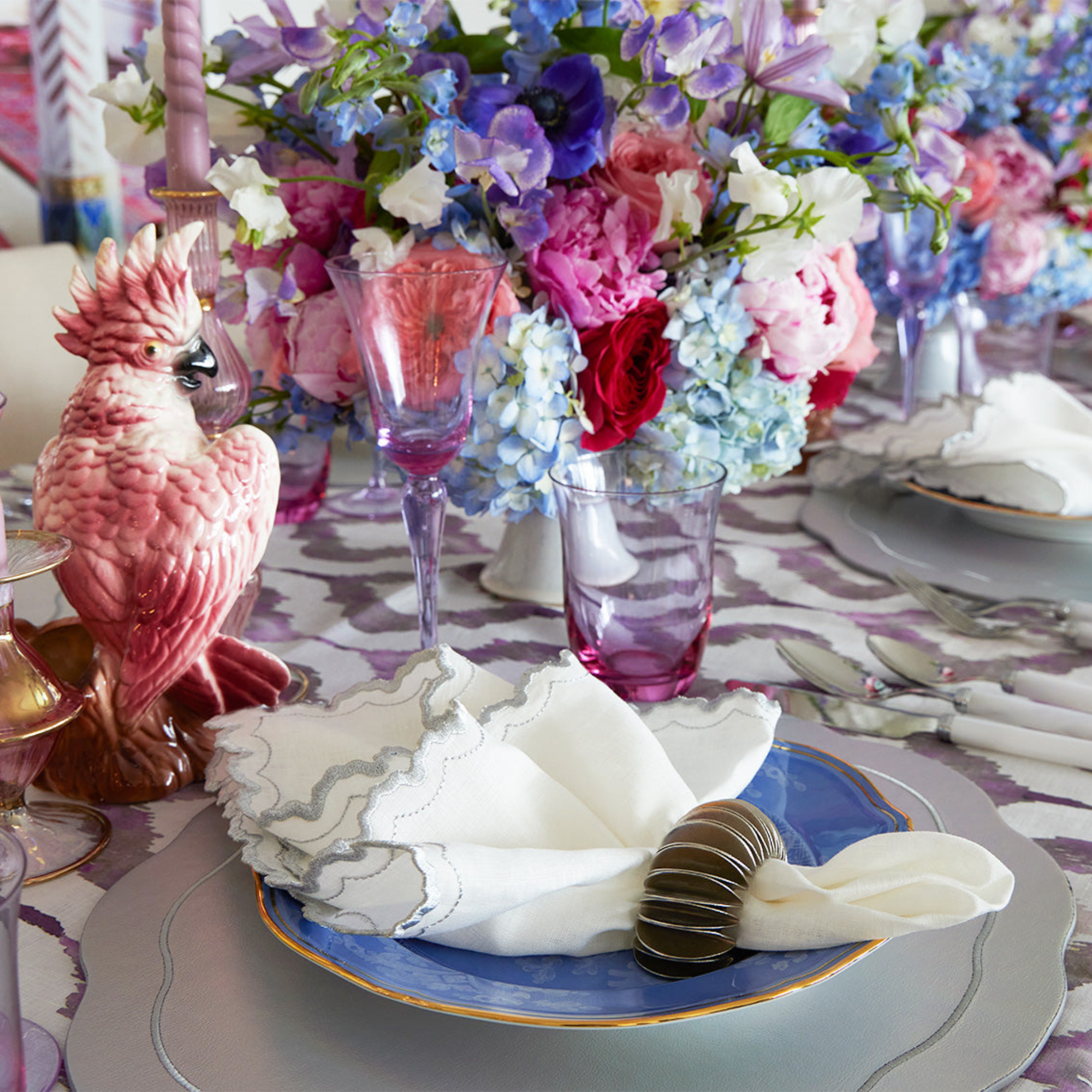 Demilune Napkin Rings - Set of 4