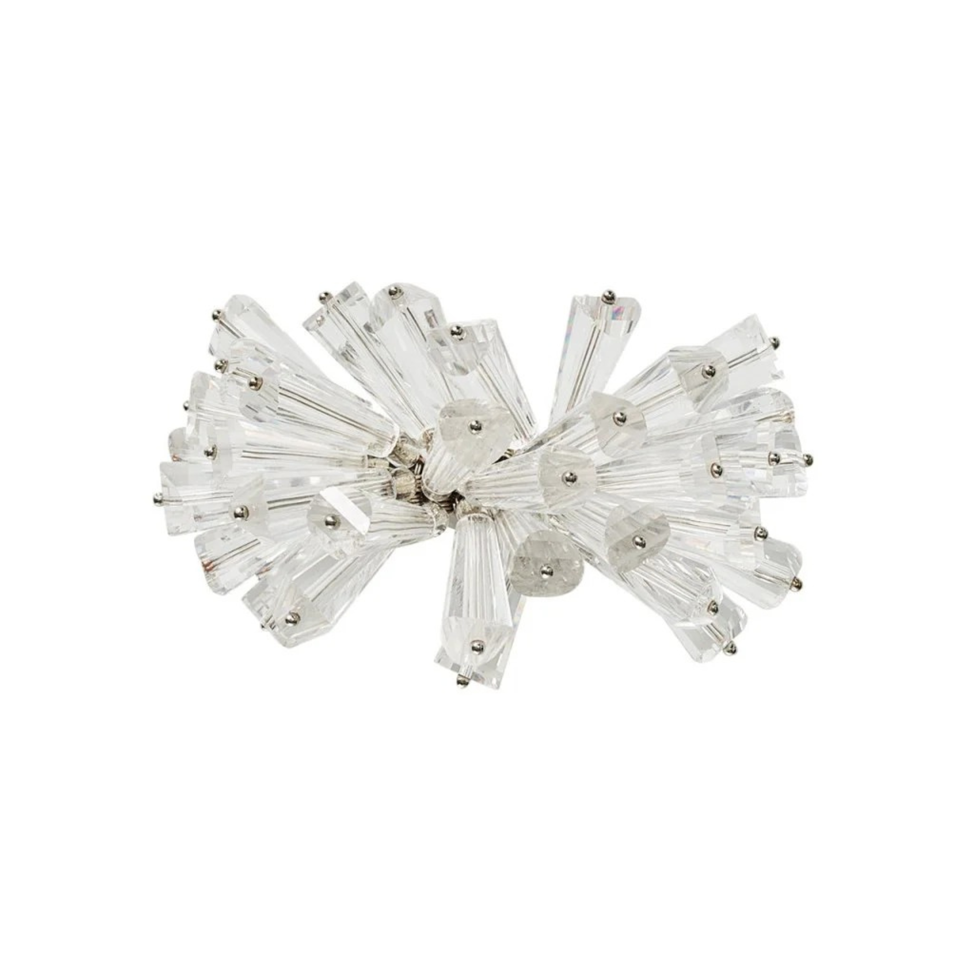 Dazzle Napkin Ring in Crystal - Set of 4