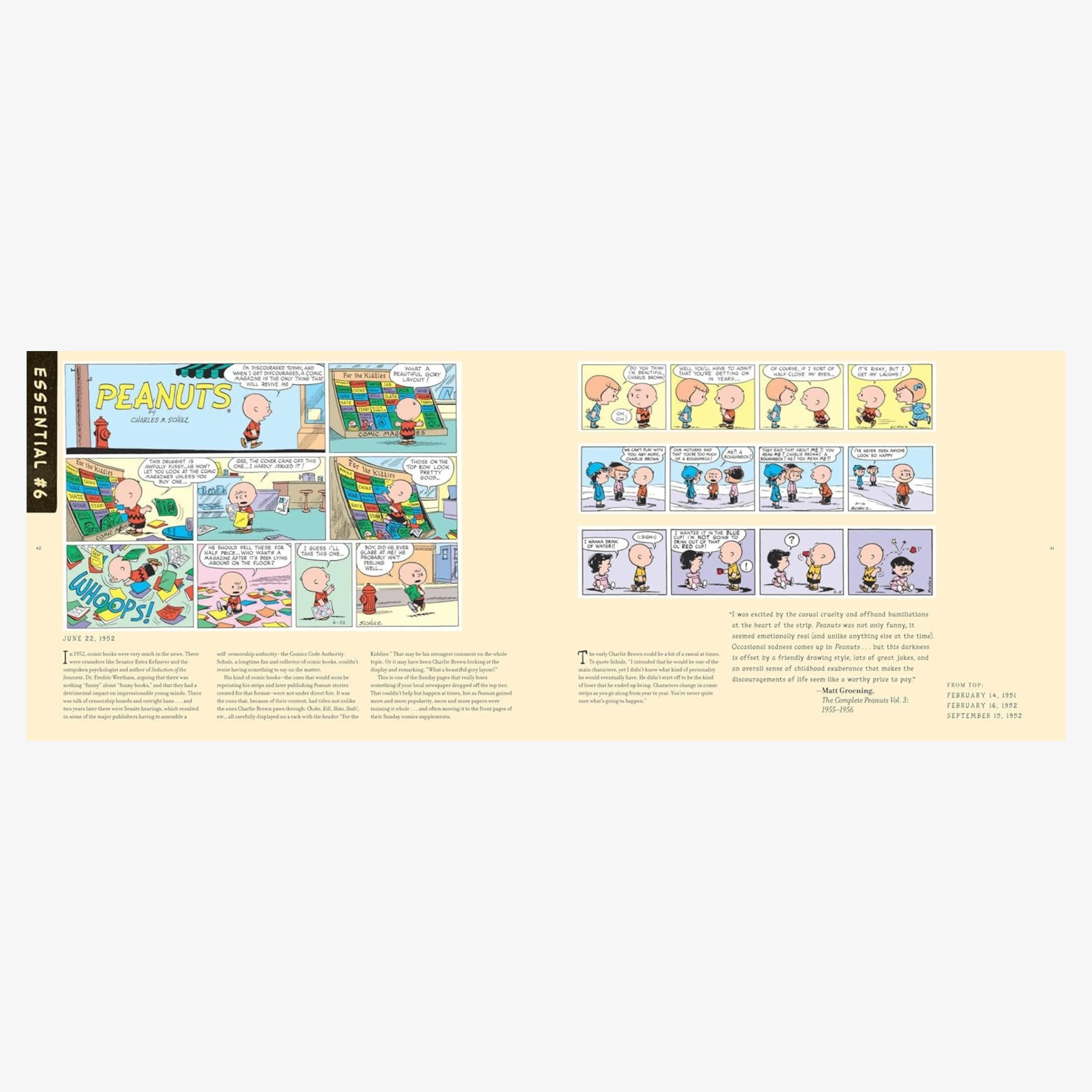 The Essential Peanuts by Charles M. Schulz: The Greatest Comic Strip of All Time