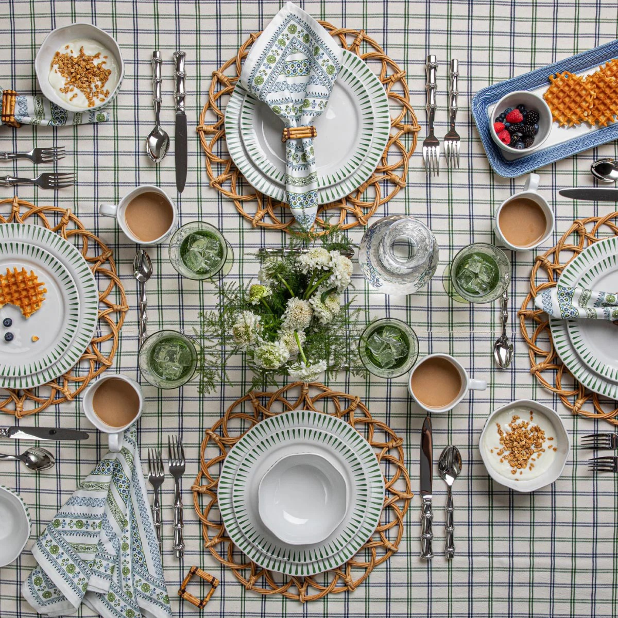 Bamboo 5 Piece Place Setting - Polished