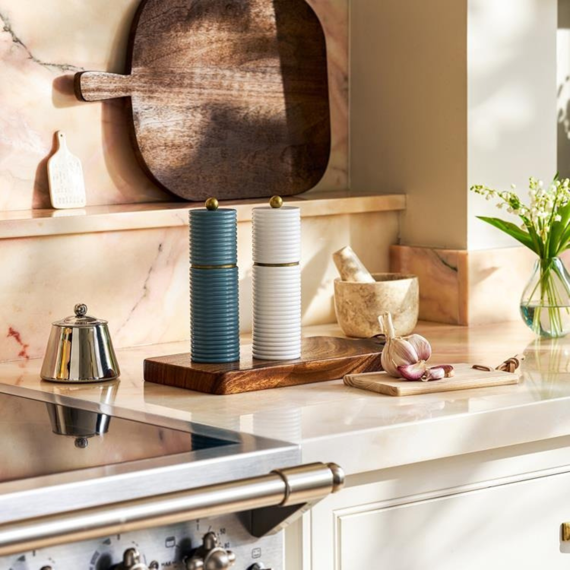 Sophie Paterson Reed Salt or Pepper Mill 7"