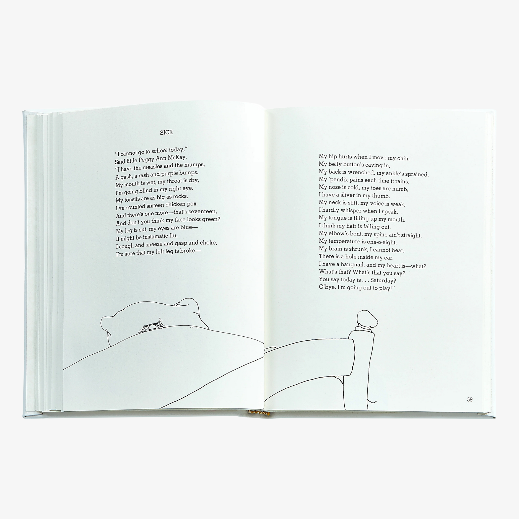 Where the Sidewalk Ends: Poems and Drawings