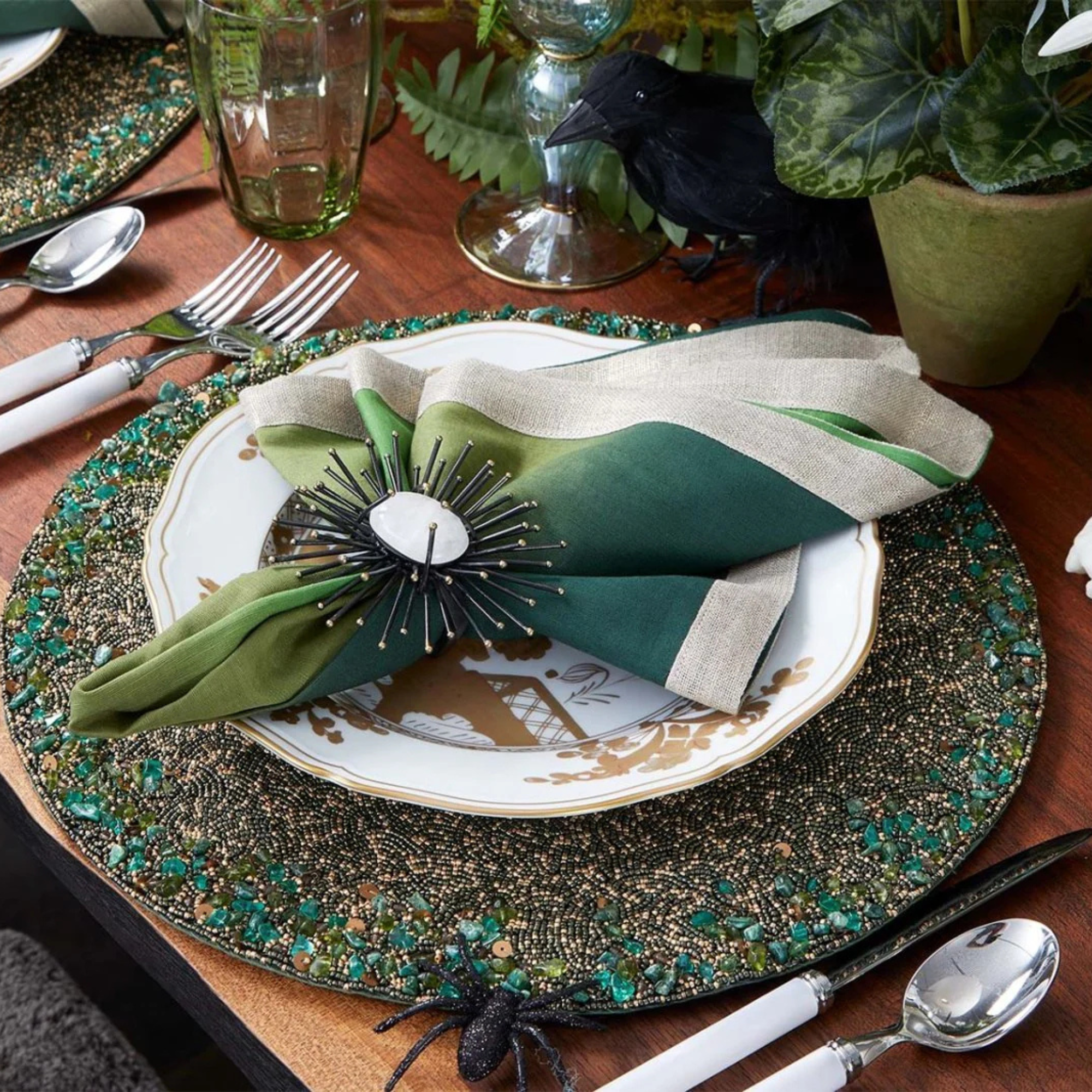 Flare Napkin Ring - Set of 4