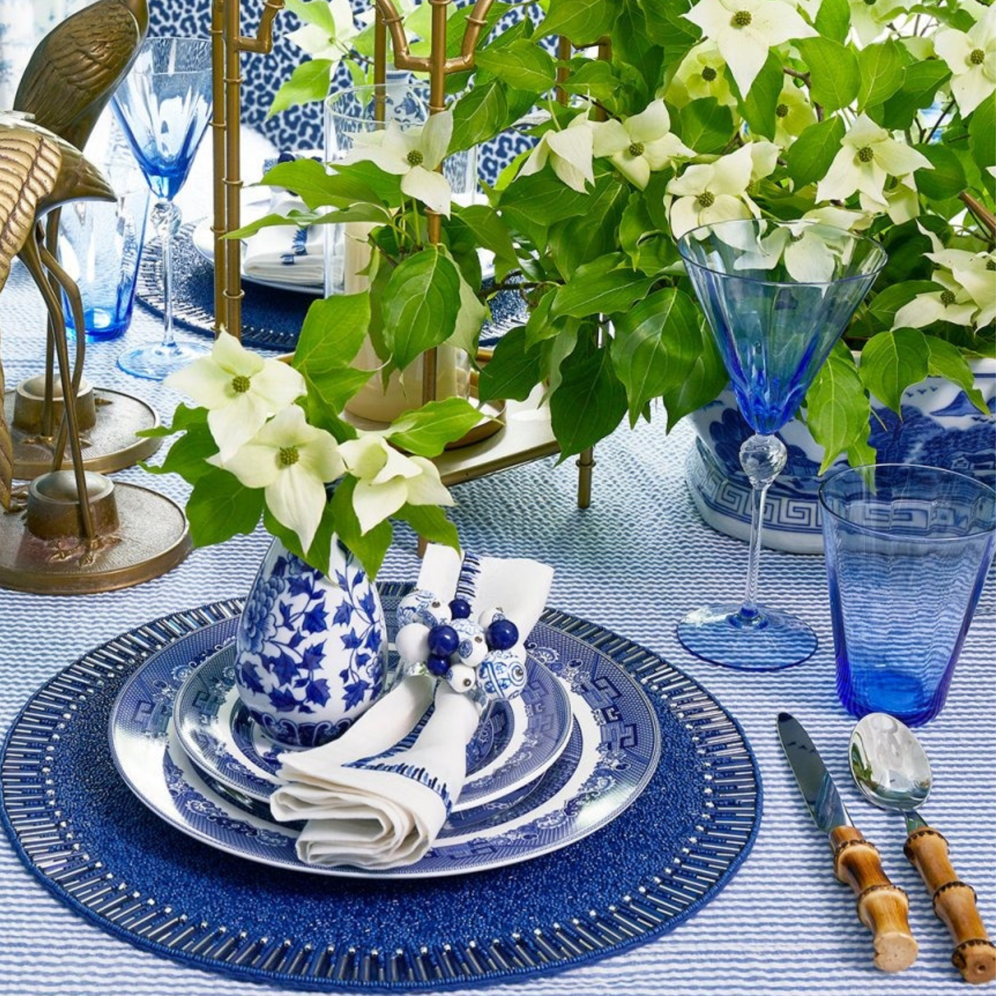 Daphne Tumbler in Blue - Set of 4