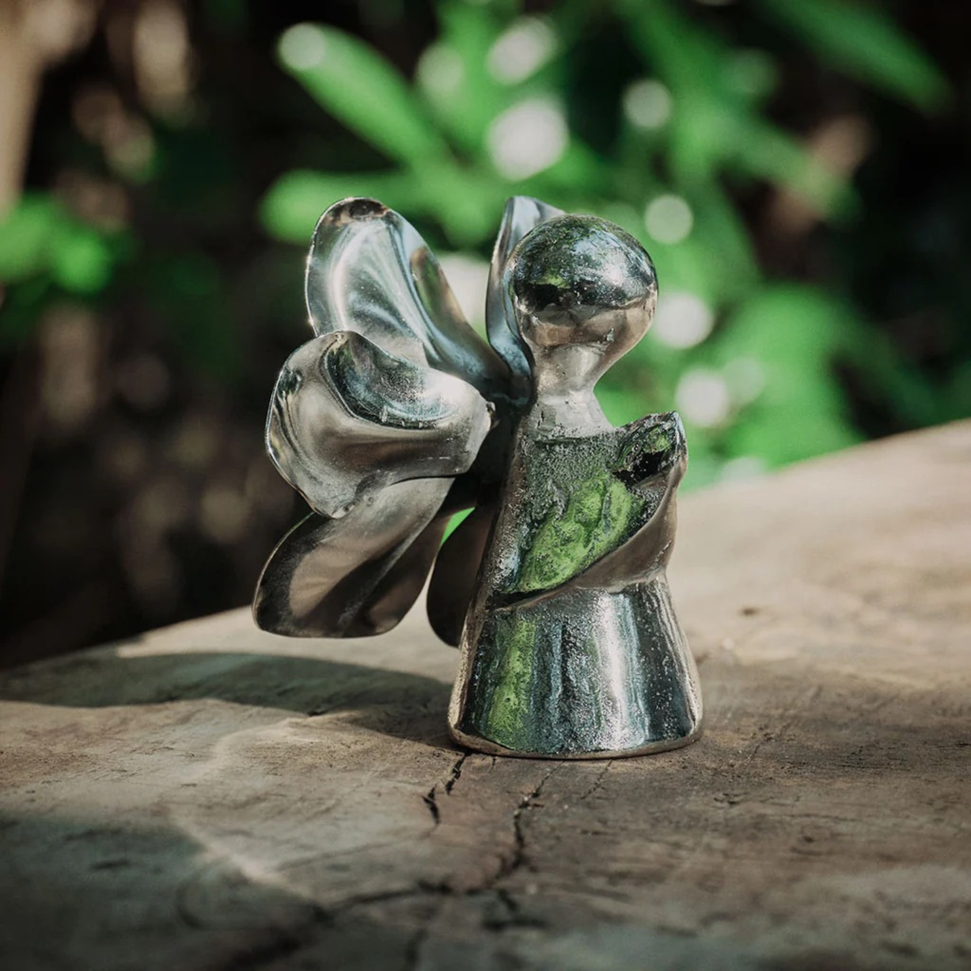 Florecita Angel in Nickel