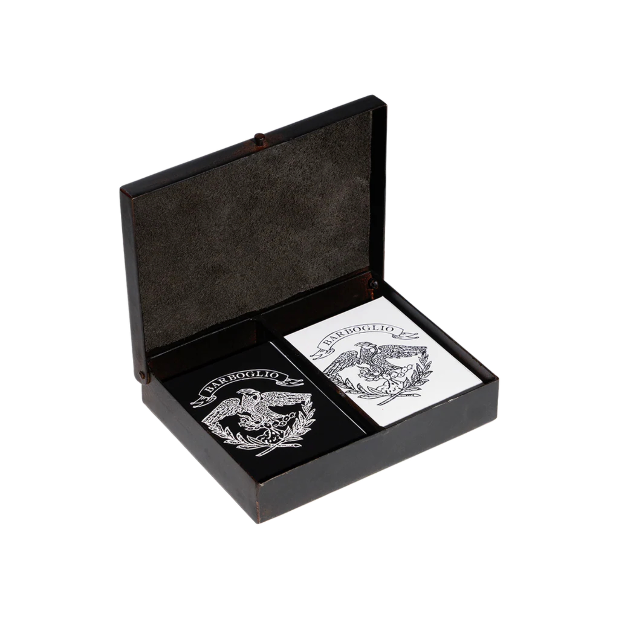 El Sorteo Card Box in Nickel