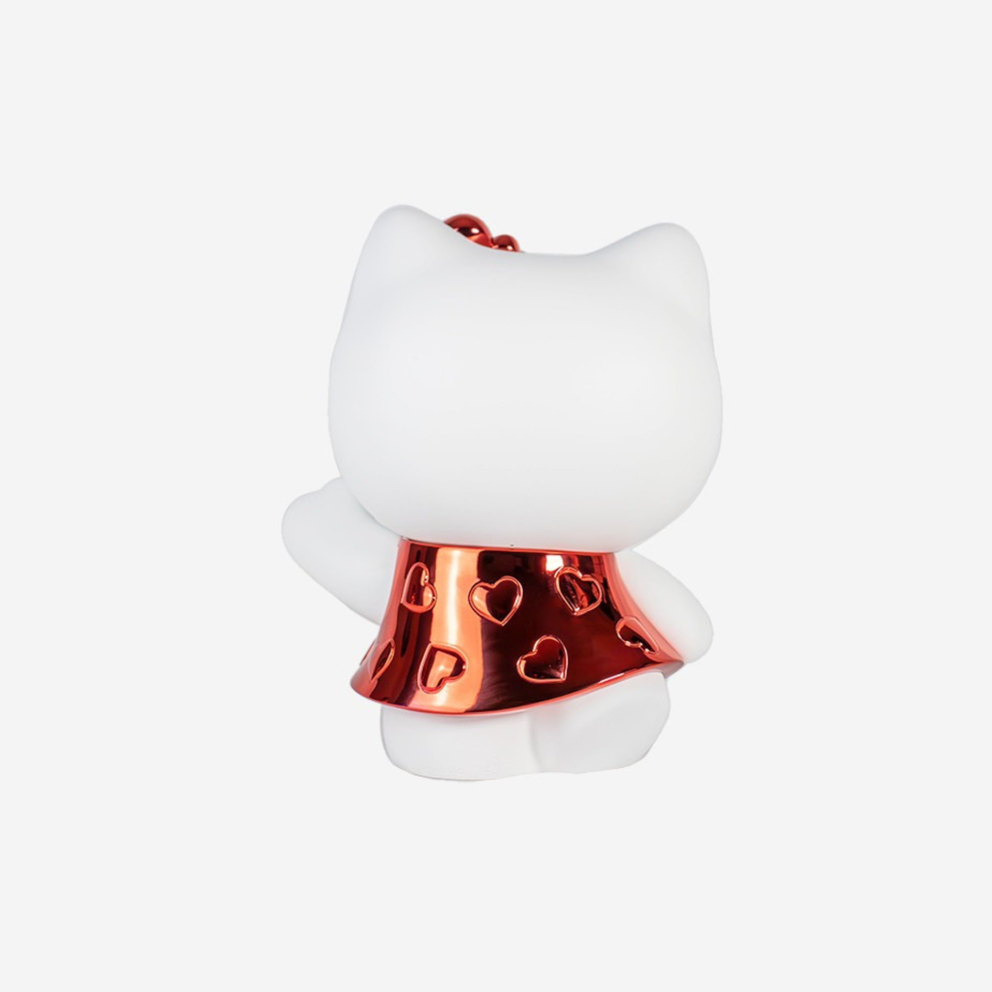 Hello Kitty Heart in Chromed Red