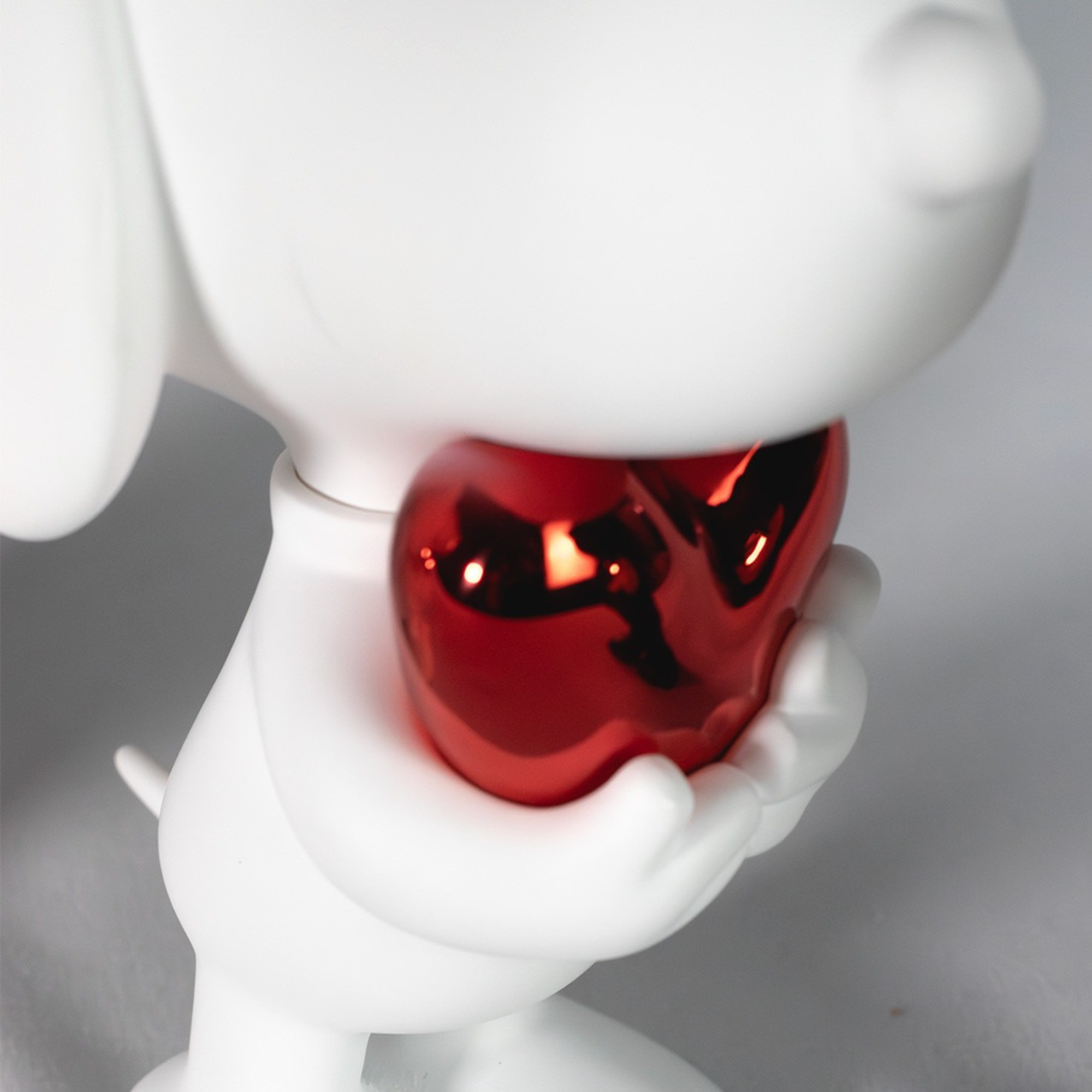 Set de Snoopy Heart Chromed