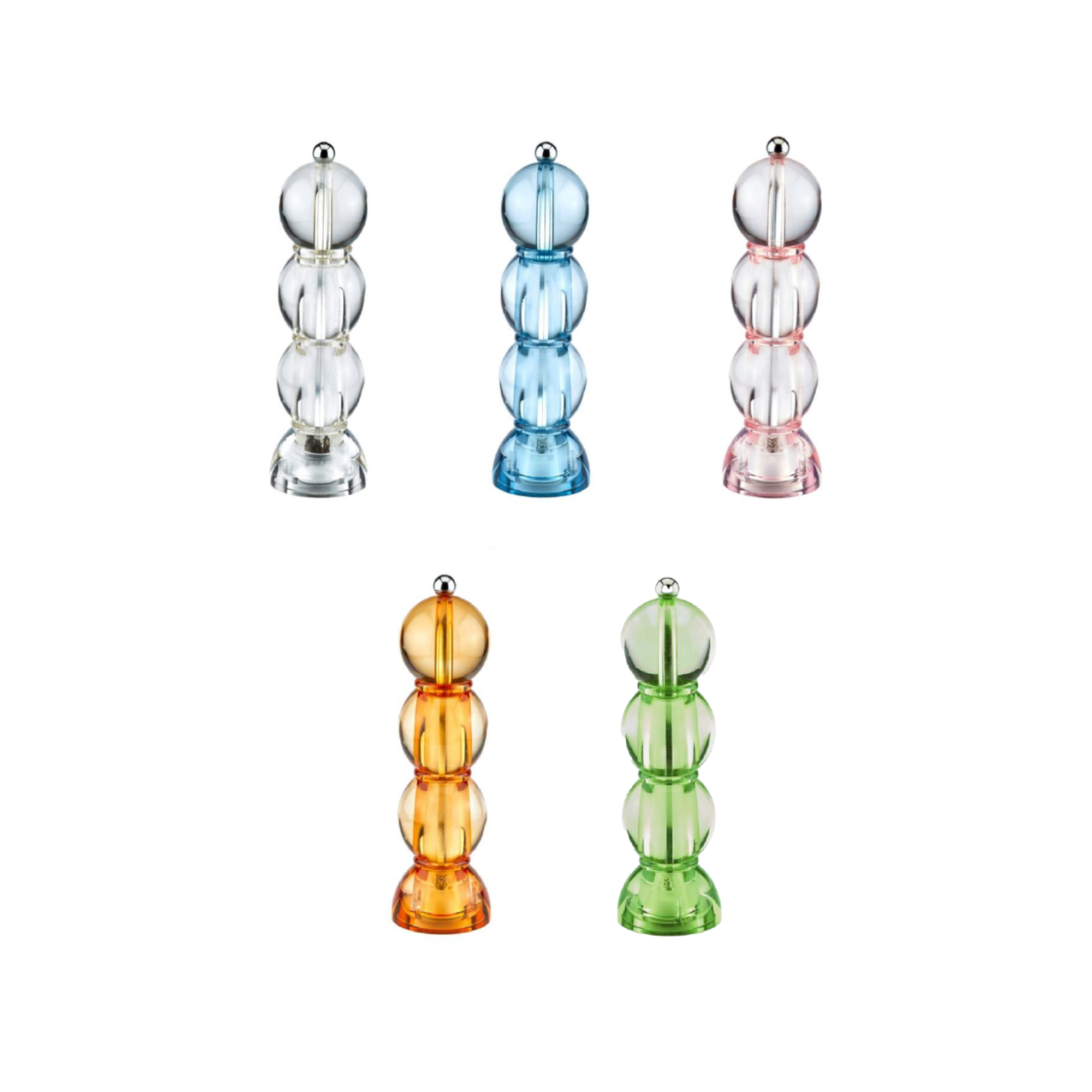 Acrylic Salt & Pepper Grinders