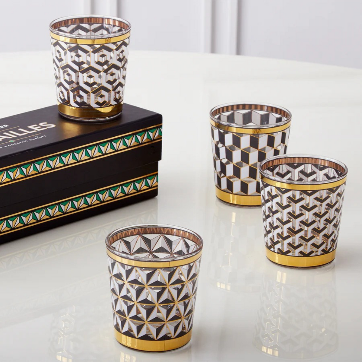 Versailles Glassware - Set of 4 | Maison & Tavola