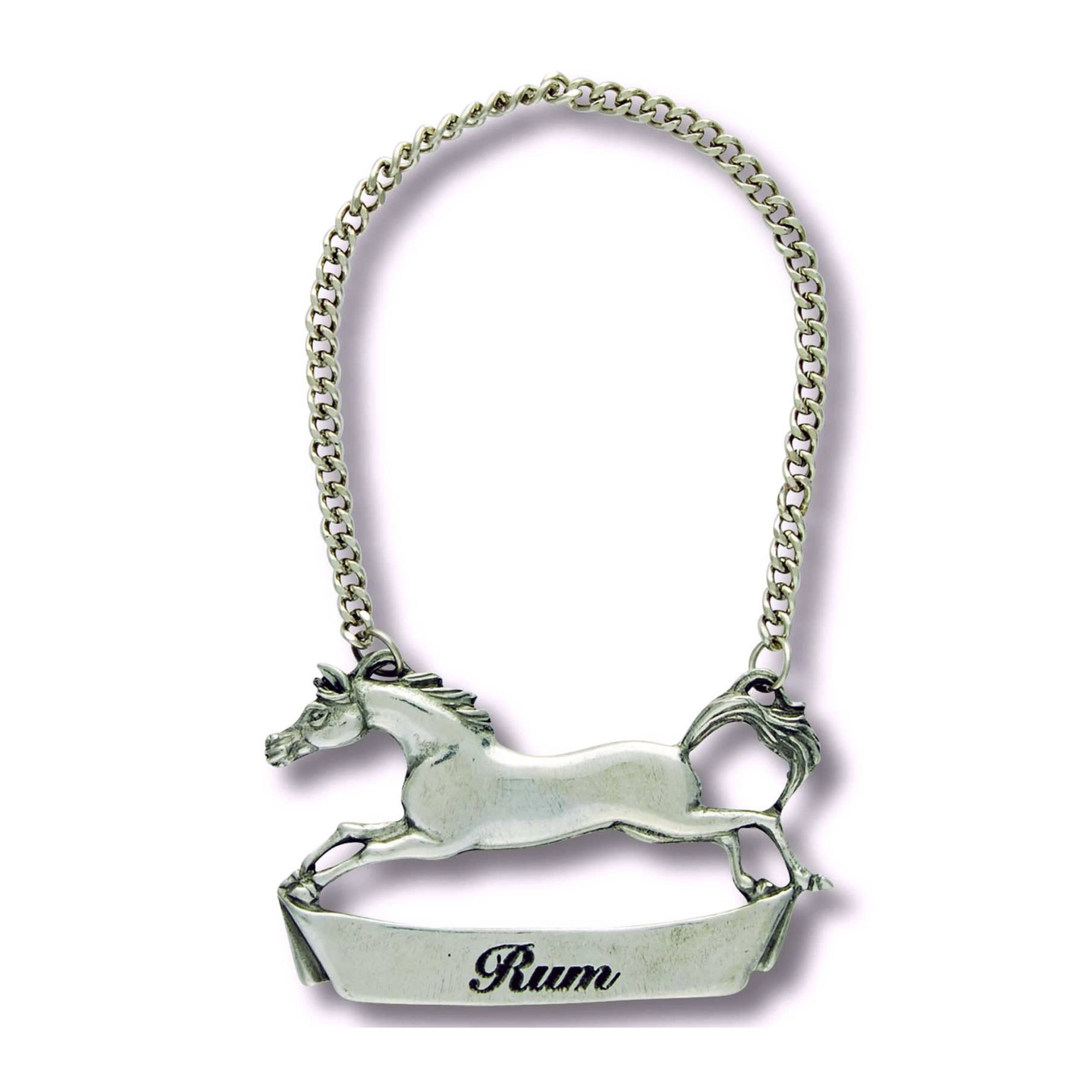 Galloping Steed Decanter Tag