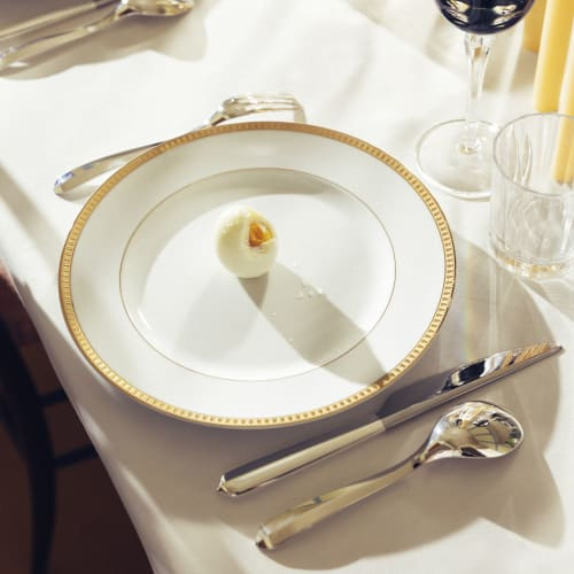 Infini Christofle Silver Plated Large Universal Spoon