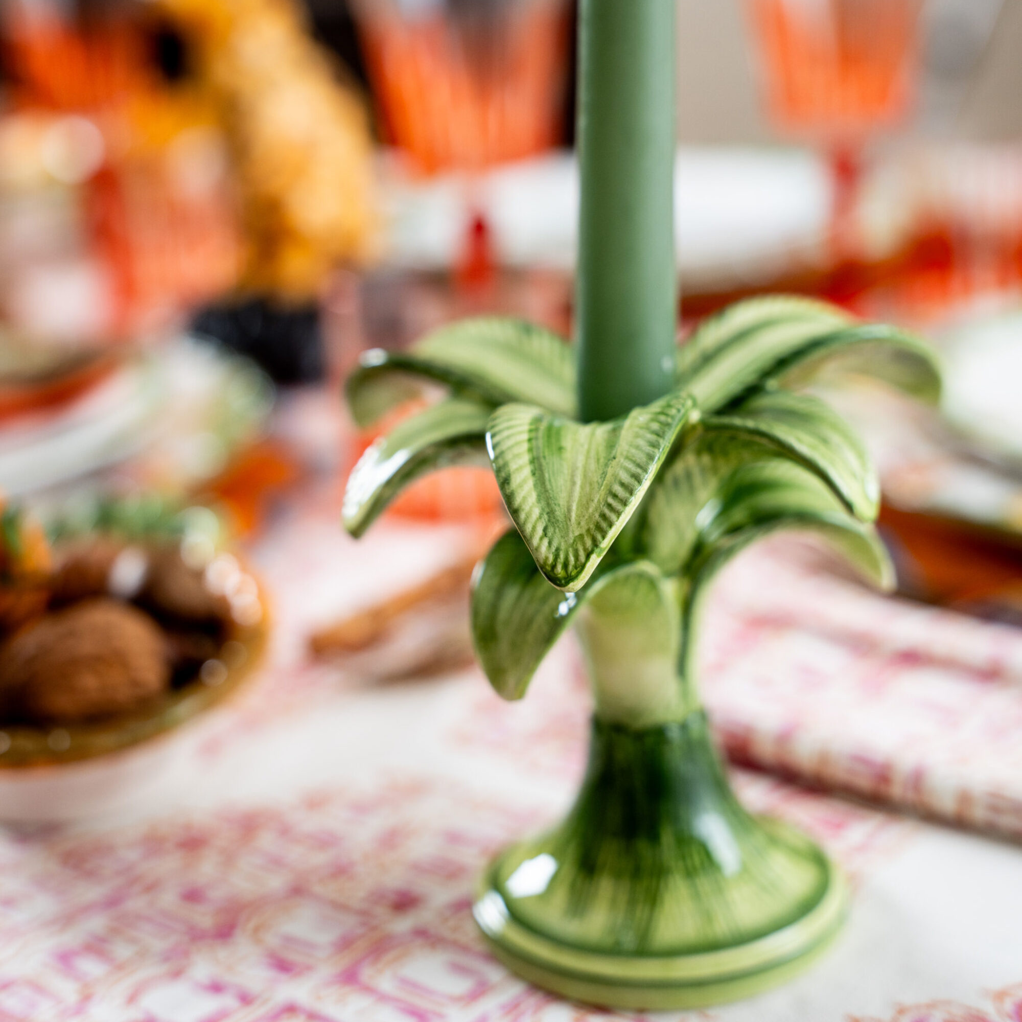 Palm Tree Candleholder