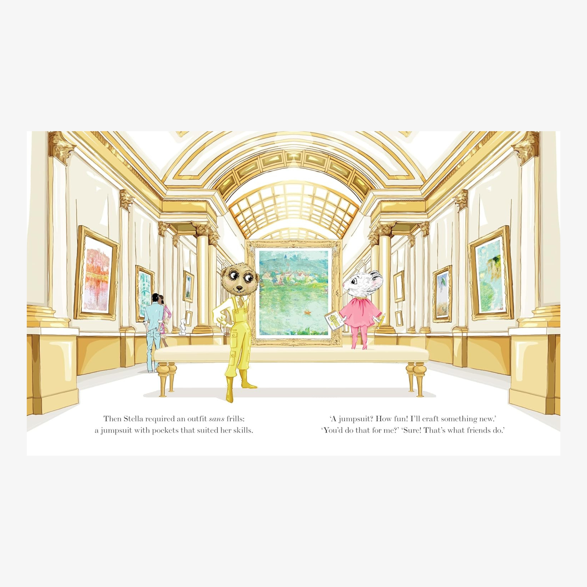 Claris the Mouse Figure & Book Set – Megan Hess x Leblon Delienne