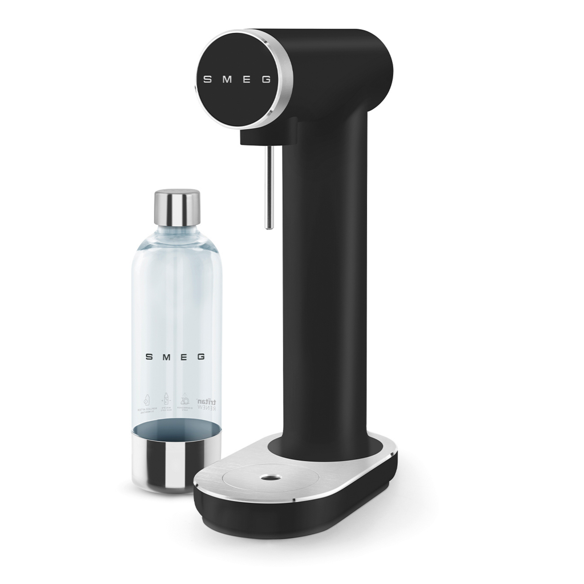 Sparkling Water Maker in Black