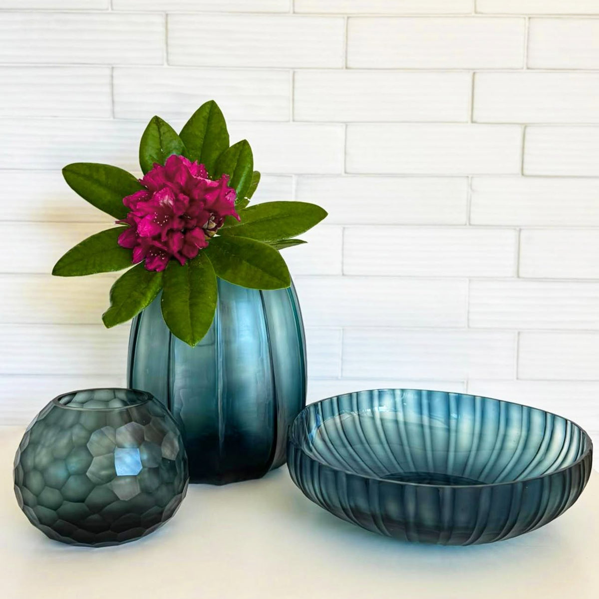 Koonam Vase - Ocean Blue / Indigo