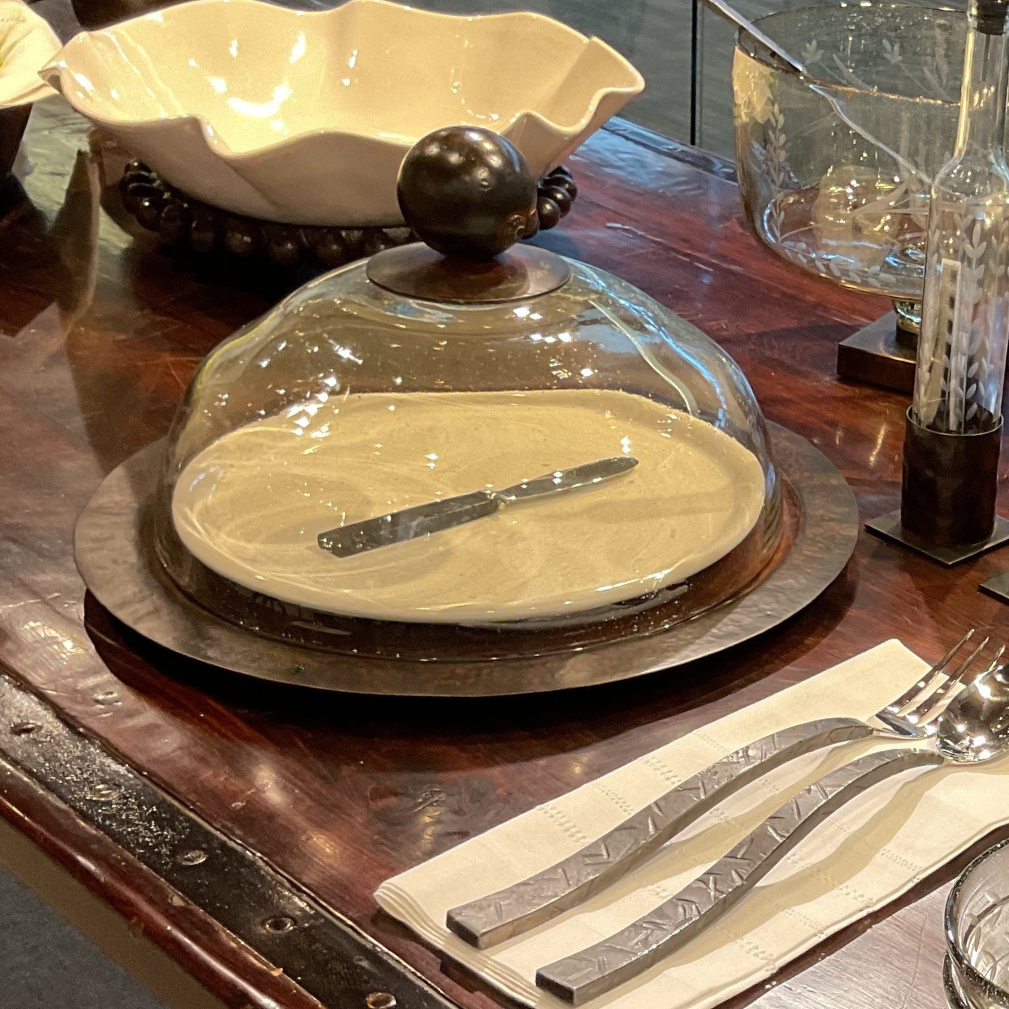 Quesera Con Plato Cheese Plate with Ceramic Plate