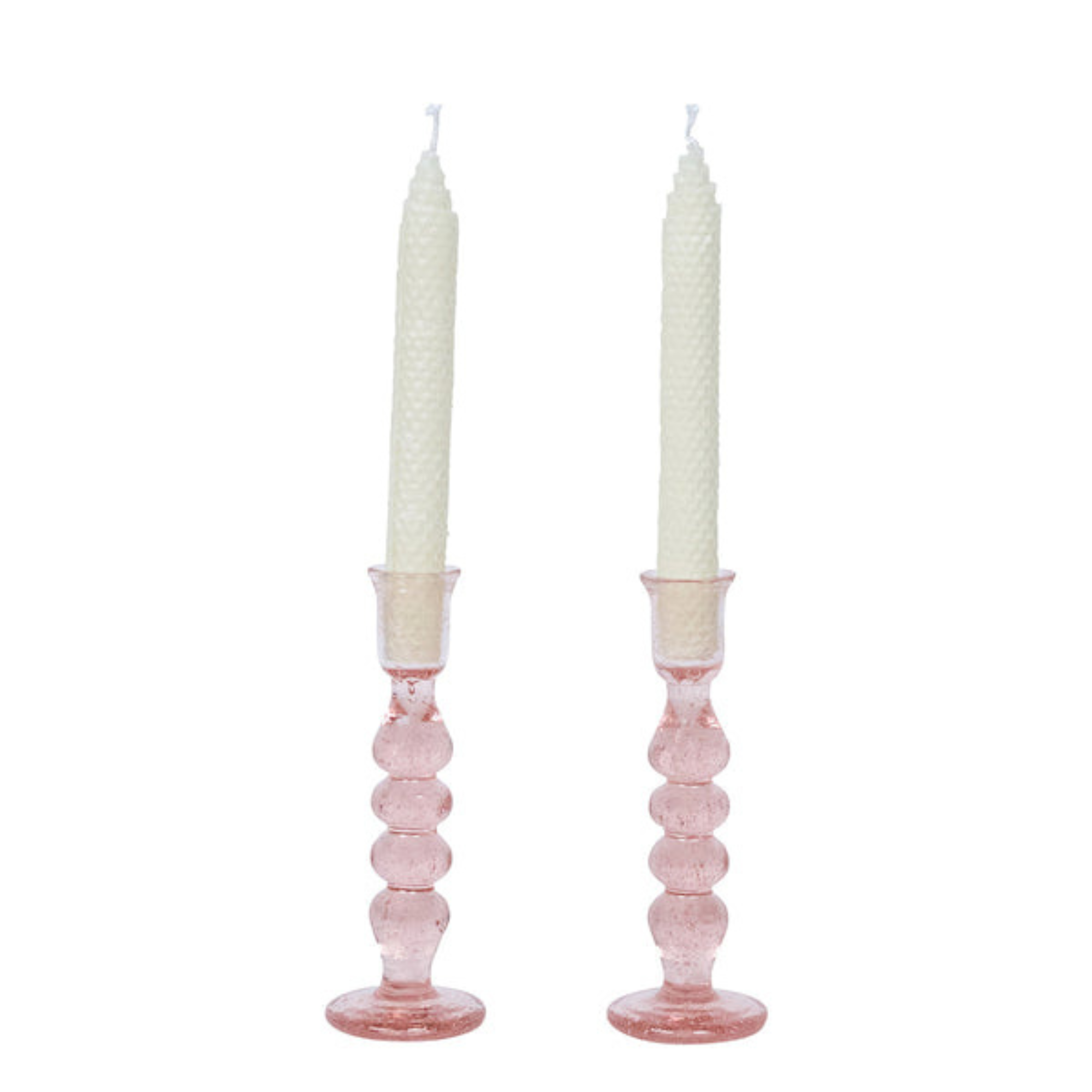 #color_Blush | Provence 7" Candlestick - Set of 2
