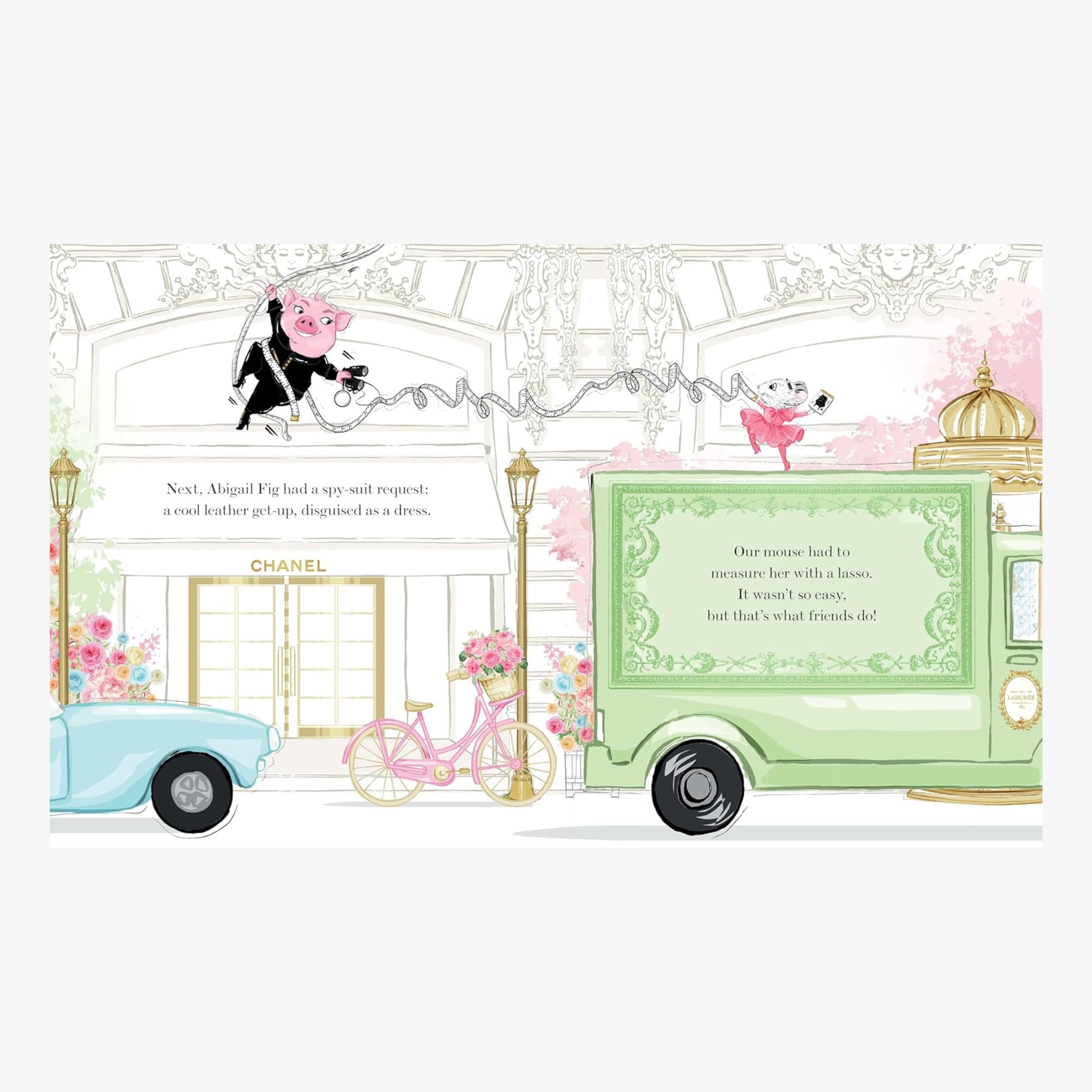 Claris the Mouse Figure & Book Set – Megan Hess x Leblon Delienne