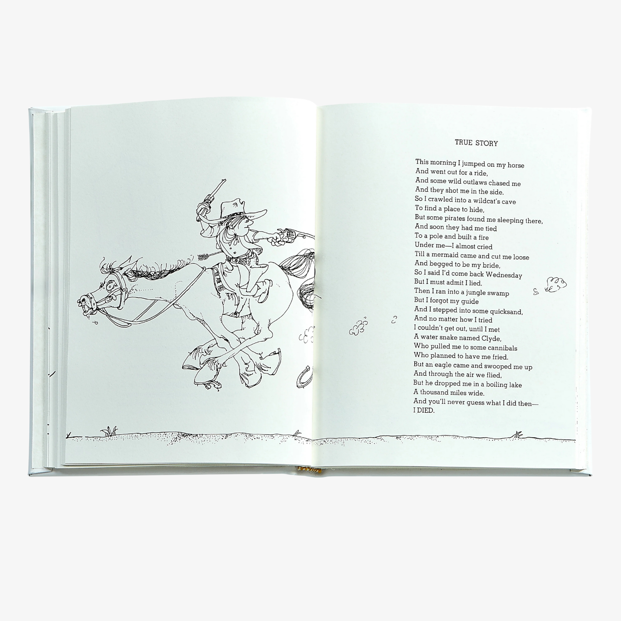 Where the Sidewalk Ends: Poems and Drawings