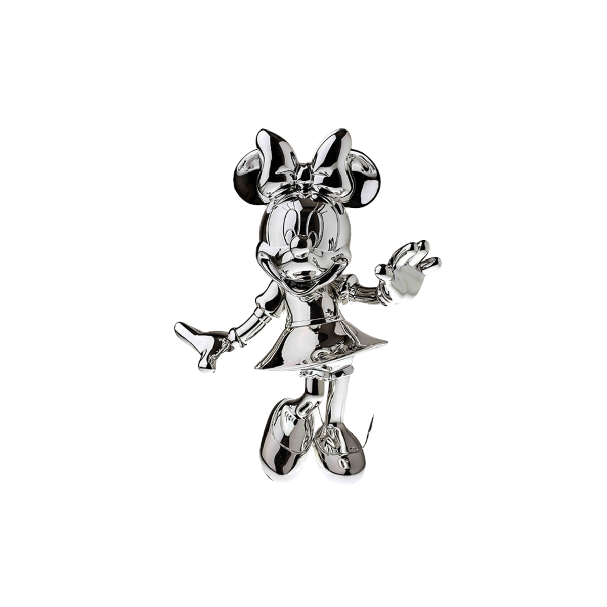 Minnie Welcome Chrome Silver - Small