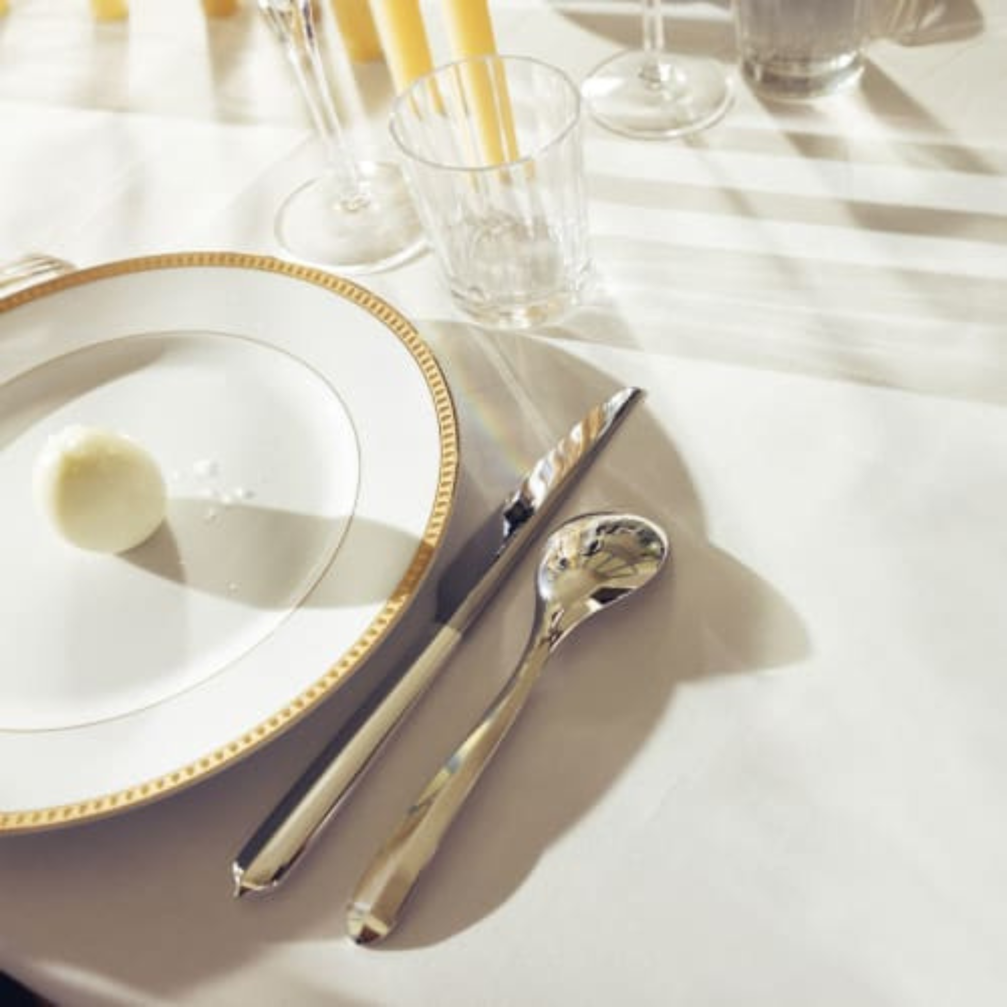 Infini Christofle Silver Plated Large Universal Spoon