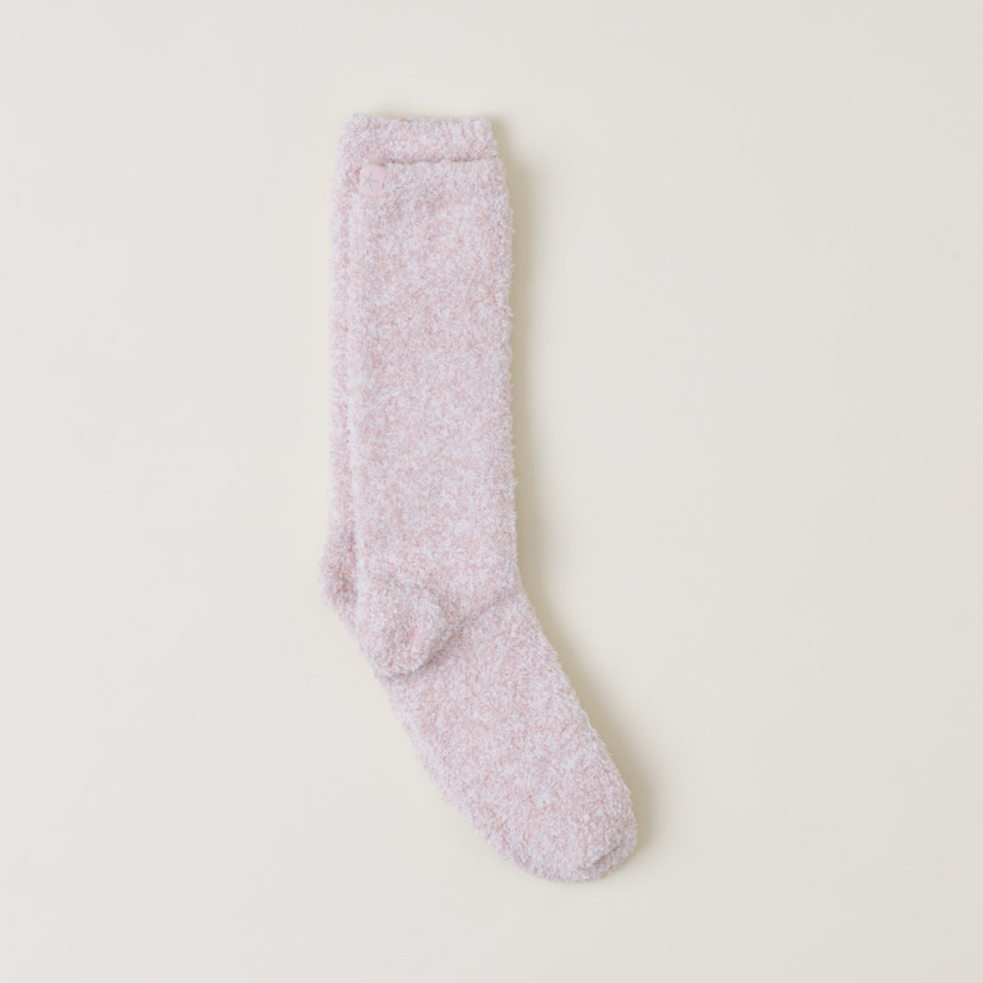 #color_Dusty Rose/White | Cozychic Women's Heathered Socks