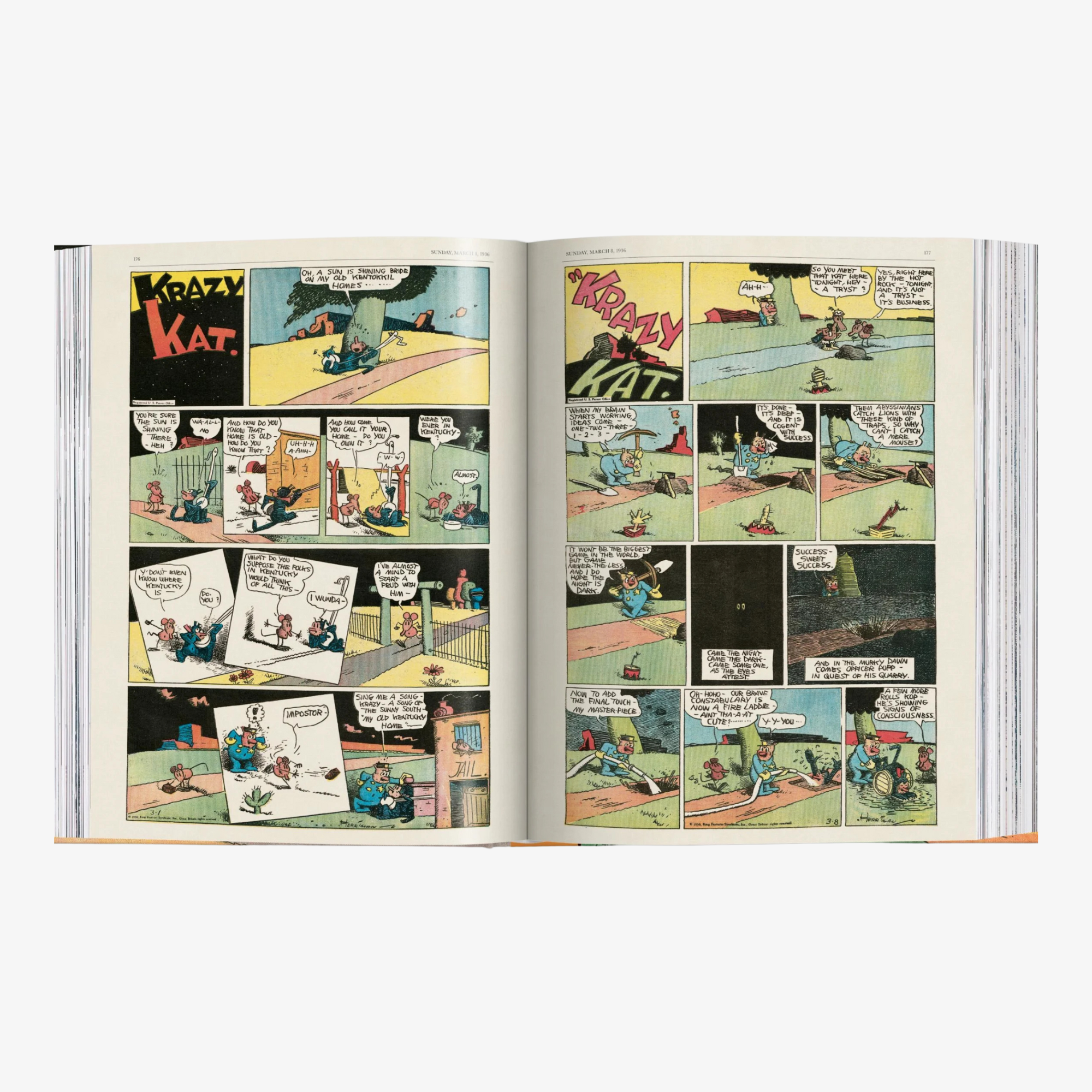 George Herriman Krazy Kat The Complete Color Sundays, 1935-1944