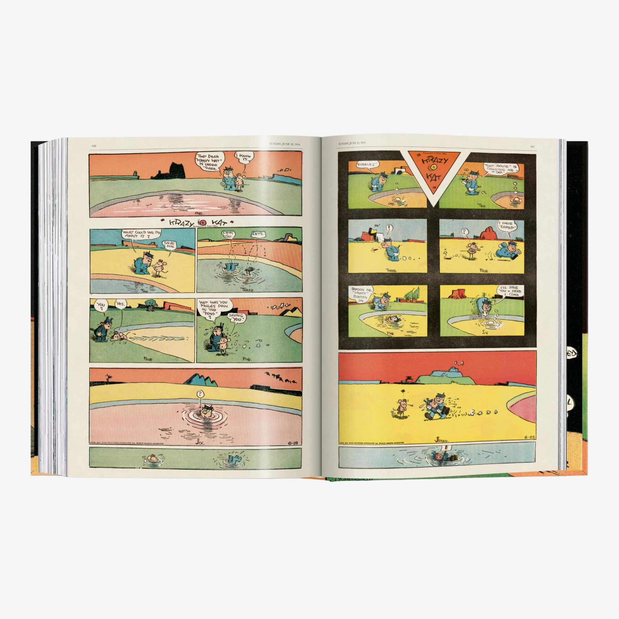 George Herriman Krazy Kat The Complete Color Sundays, 1935-1944
